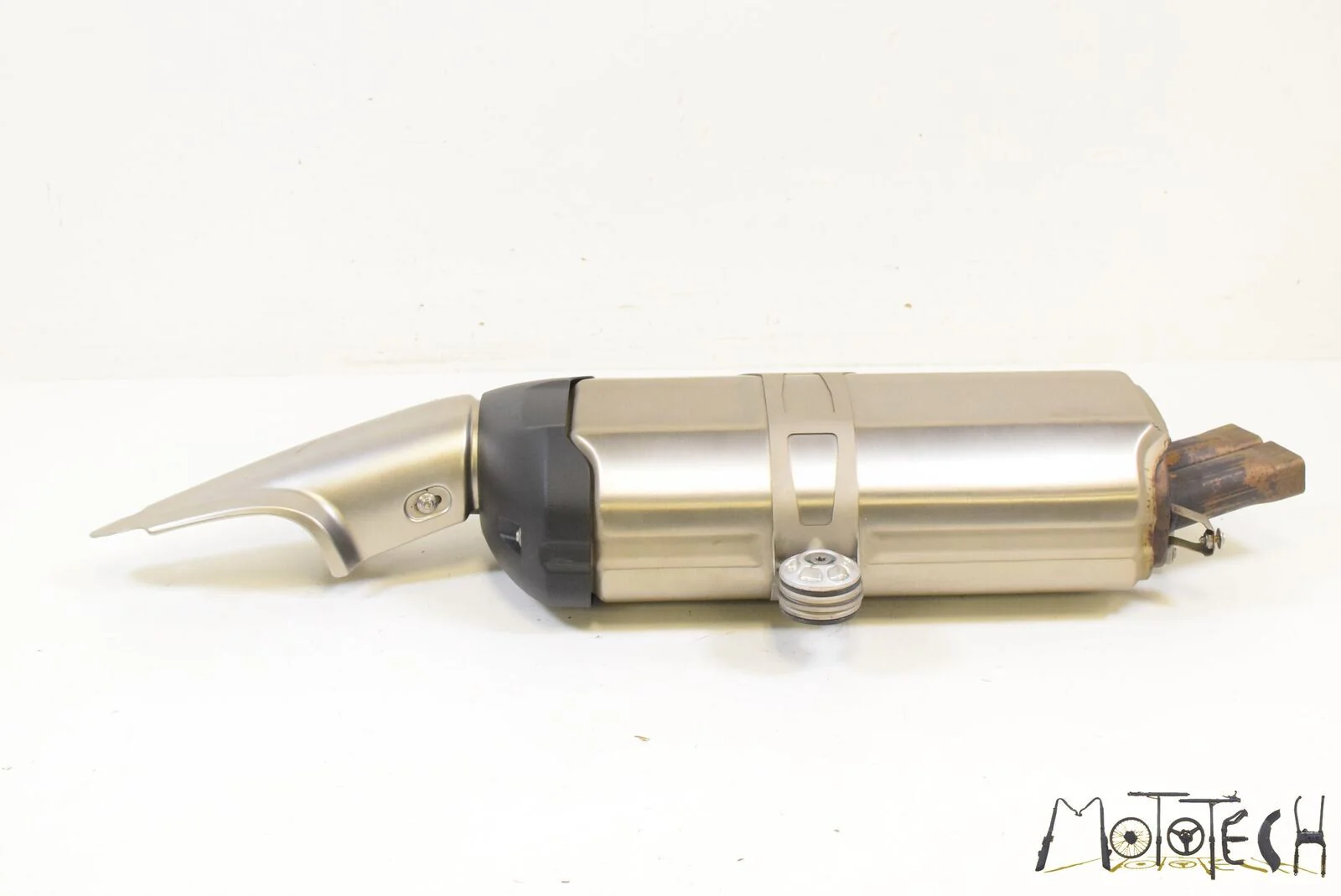 2014 BMW R1200 GS GSW OEM Exhaust Pipe Muffler Silencer 18518525082 - Image 3