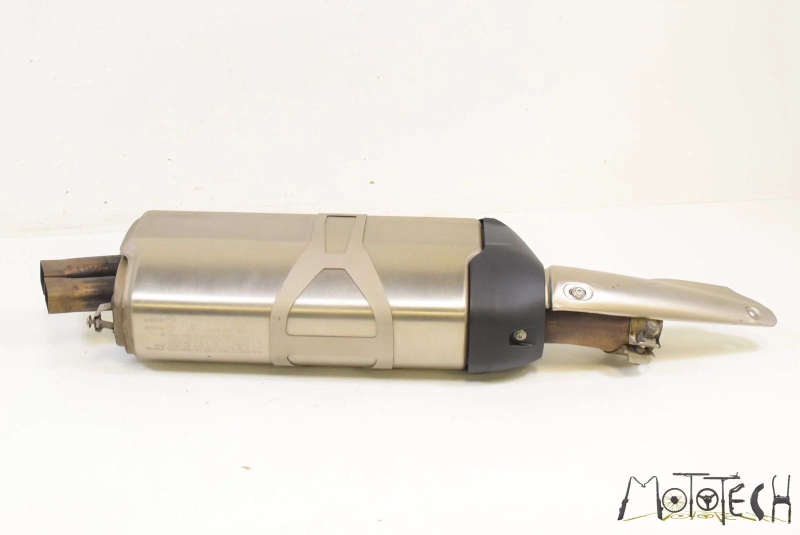 2014 BMW R1200 GS GSW OEM Exhaust Pipe Muffler Silencer 18518525082 - Image 6