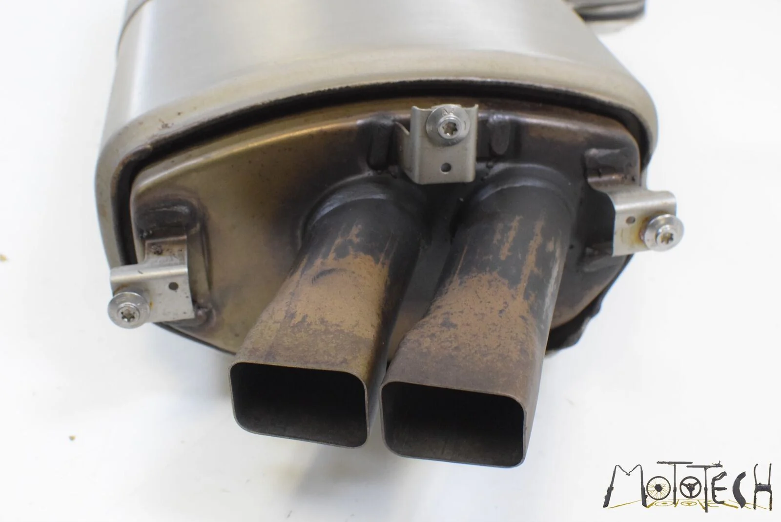 2014 BMW R1200 GS GSW OEM Exhaust Pipe Muffler Silencer 18518525082 - Image 7