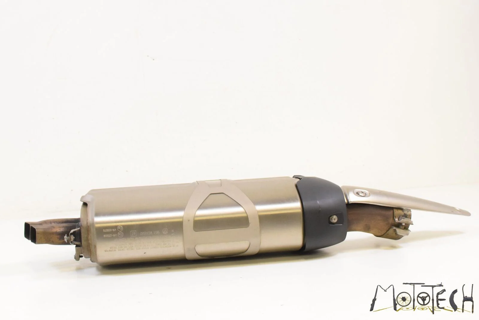 2014 BMW R1200 GS GSW OEM Exhaust Pipe Muffler Silencer 18518525082 - Image 8