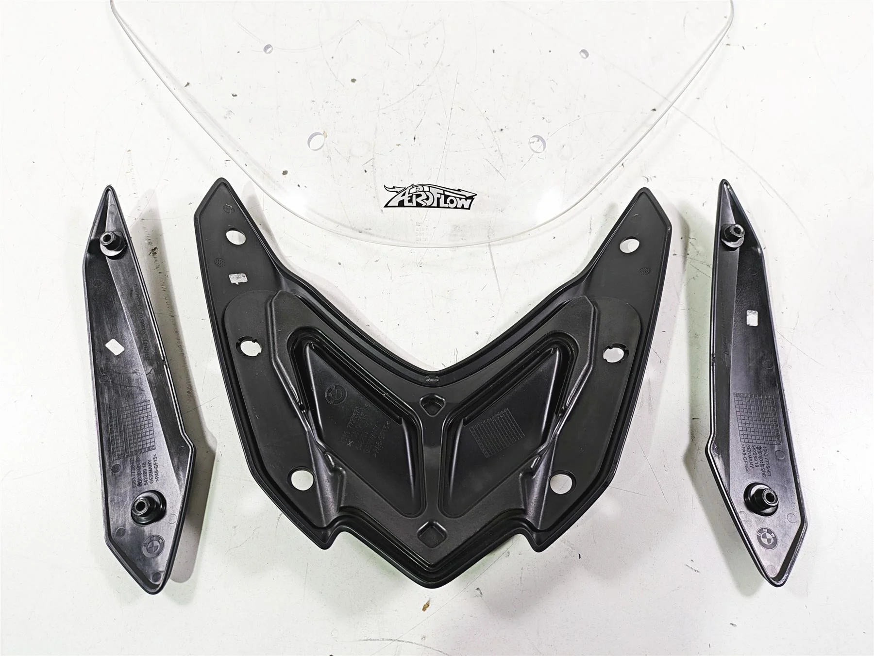 2014 BMW R1200 RT RTW K52 28" Aeroflow Touring Aeroscreen Windshield - Read - Image 12