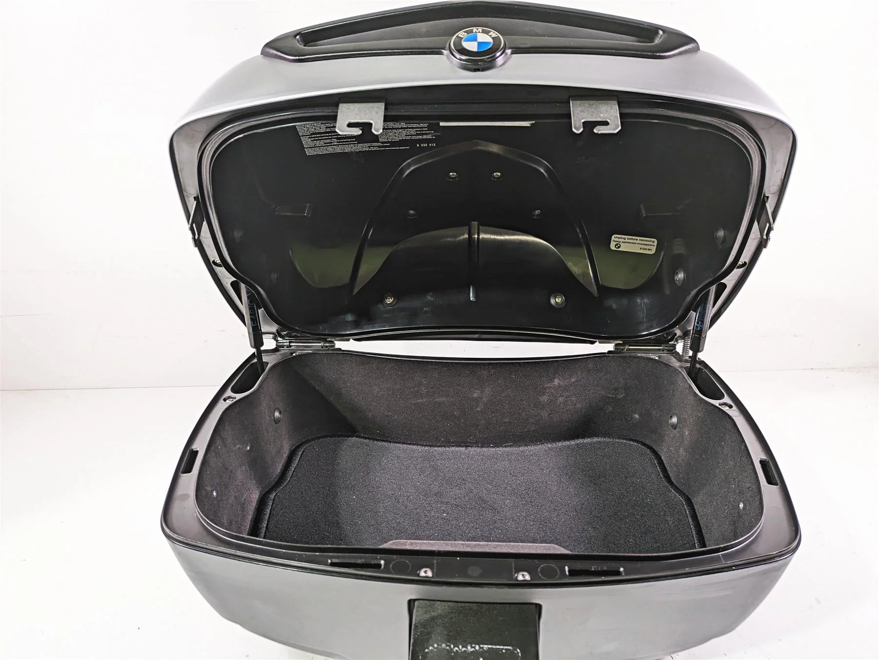 2014 BMW R1200 RT RTW K52 49L Top Case Trunk -Read 46548393200 - Image 5