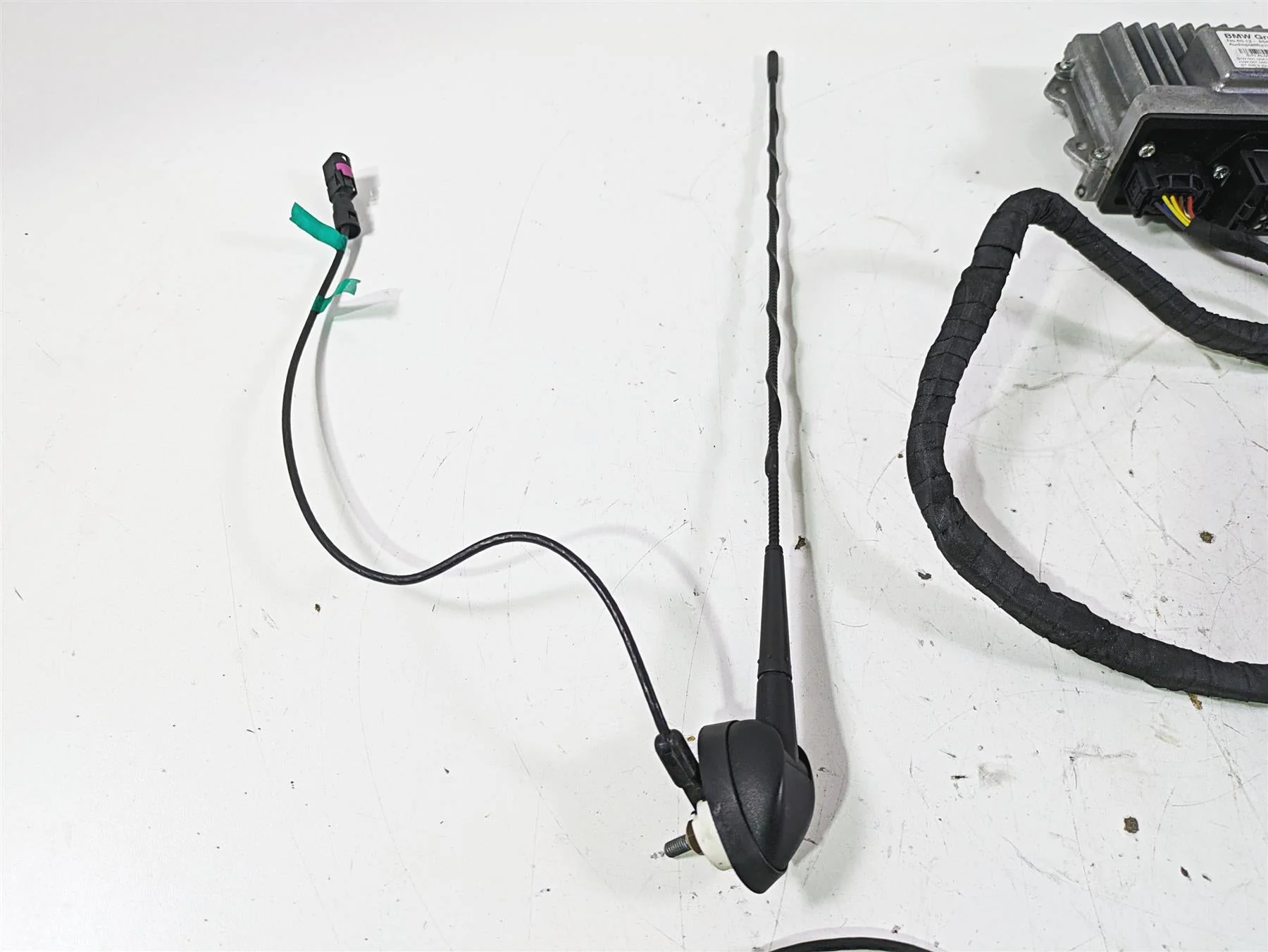 2014 BMW R1200 RT RTW K52 Alpine Amp Amplifier Radio & Antenna Set 65128542065 - Image 3