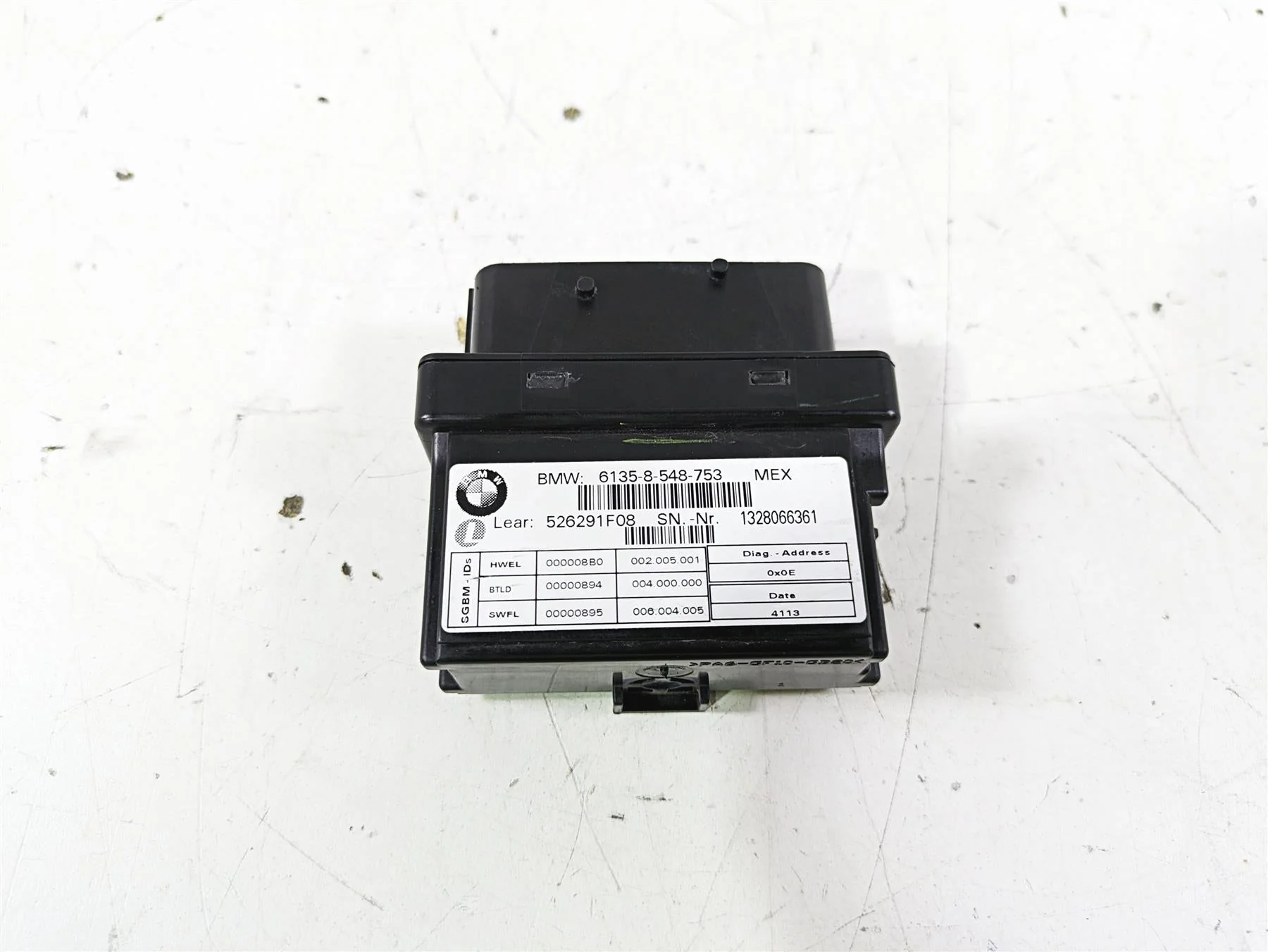 2014 BMW R1200 RT RTW K52 Base Control Module Satellite 61358548753
