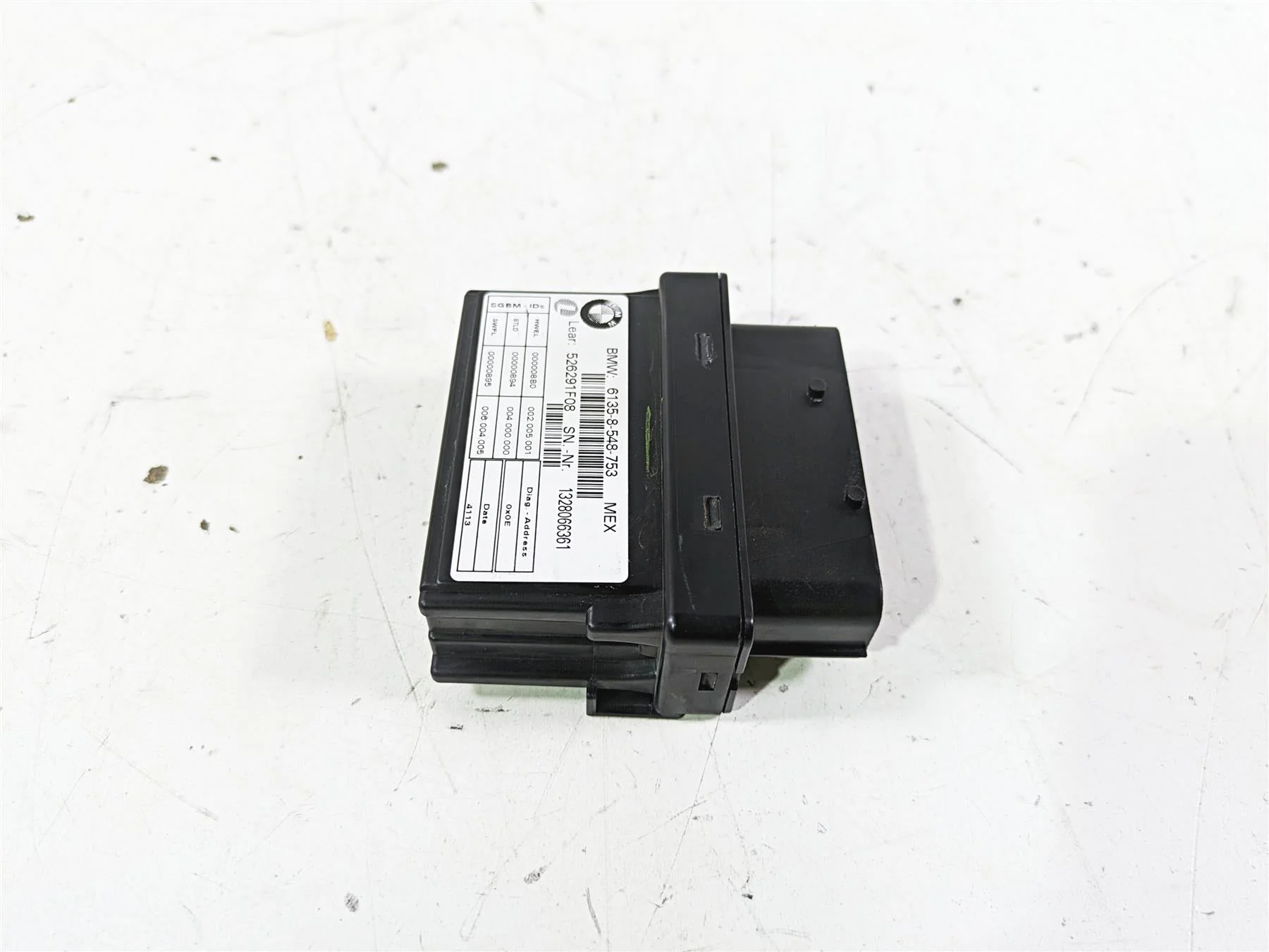 2014 BMW R1200 RT RTW K52 Base Control Module Satellite 61358548753 - Image 2