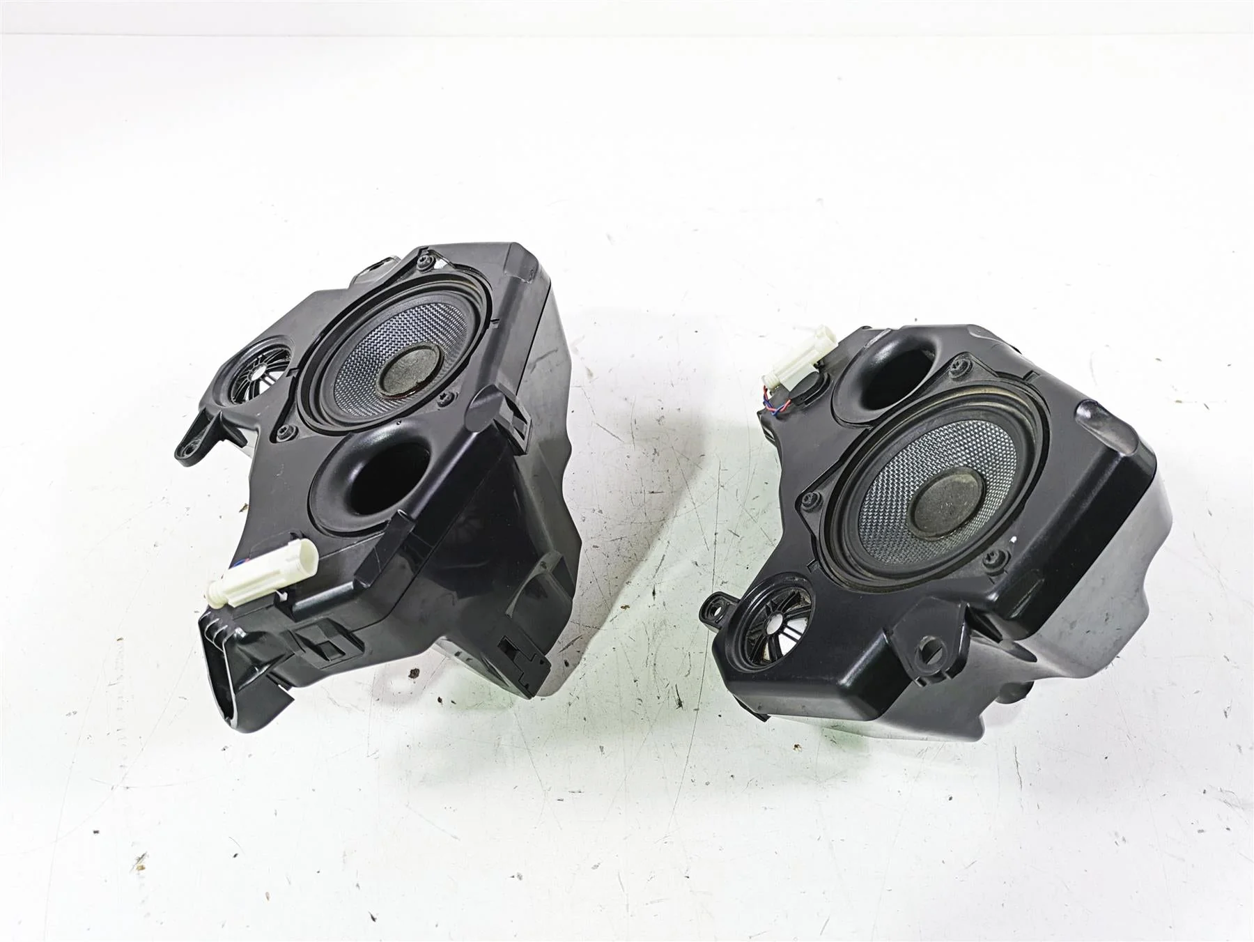 2014 BMW R1200 RT RTW K52 Front Audio Speaker Set 65138543457 65138543458 - Image 2