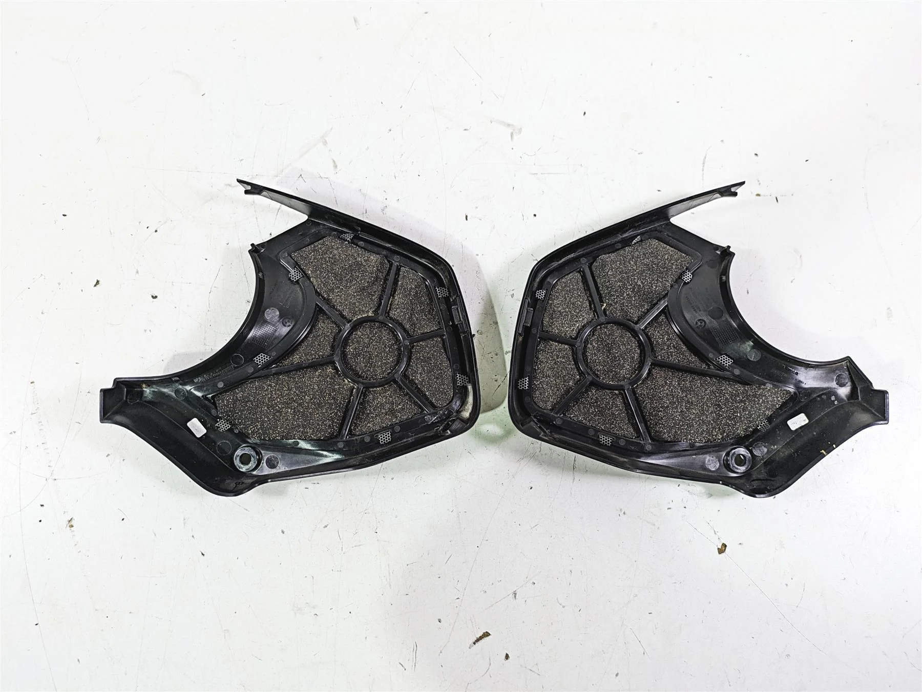 2014 BMW R1200 RT RTW K52 Front Speaker Cover Set 46638529412 46638529411 - Image 8