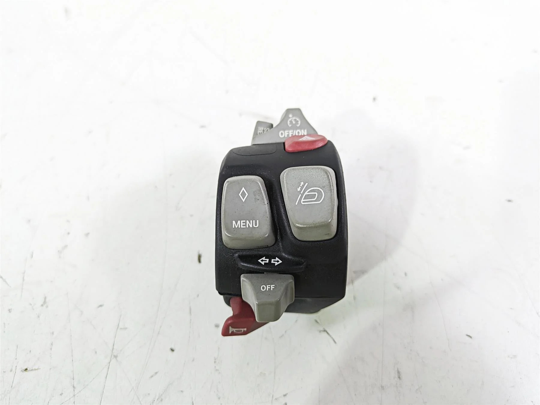 2014 BMW R1200 RT RTW K52 Left Hand Control Switch Cruise Menu 61318388633 - Image 5