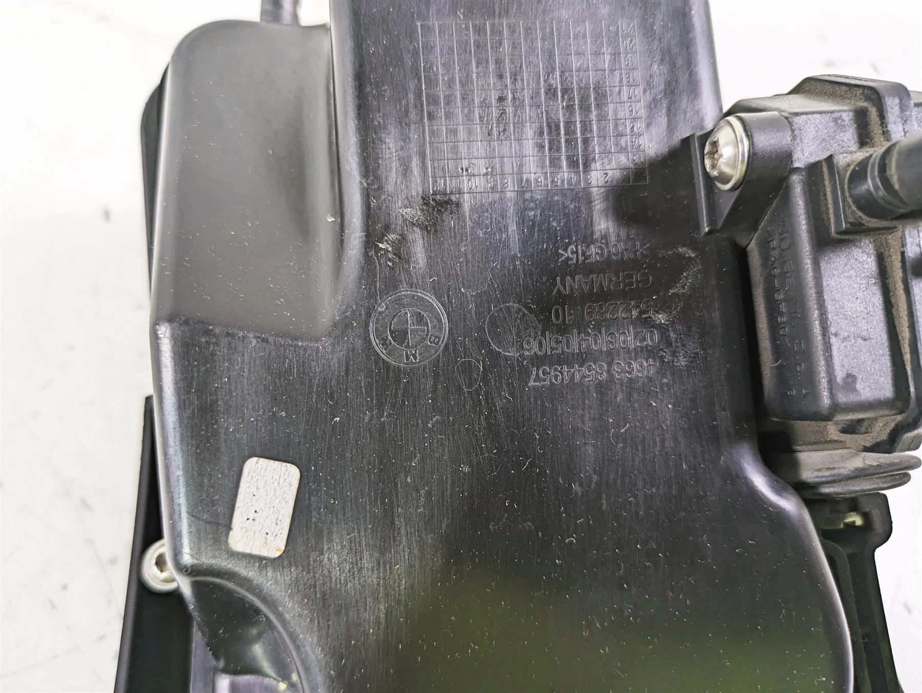 2014 BMW R1200 RT RTW K52 Left Storage Compartment Box 46638544957 - Image 4