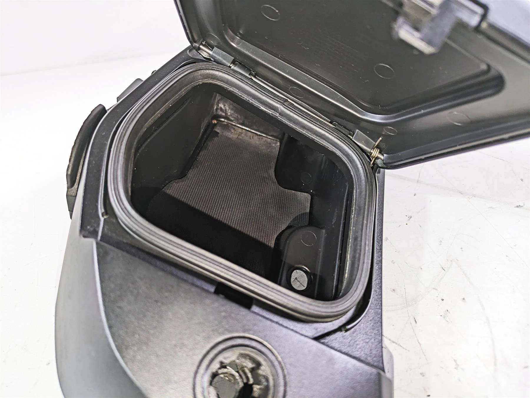 2014 BMW R1200 RT RTW K52 Left Storage Compartment Box 46638544957 - Image 8