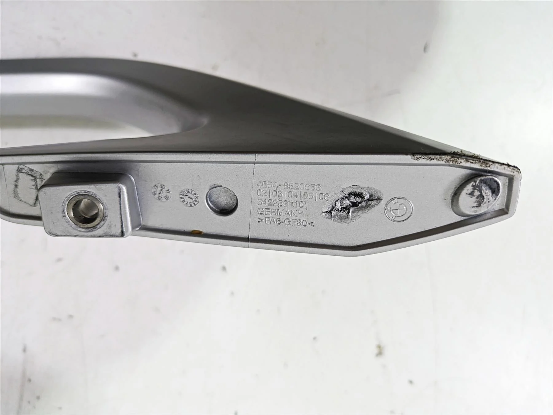 2014 BMW R1200 RT RTW K52 Luggage Rack Grab Rail Bar 46548520650 - Image 7