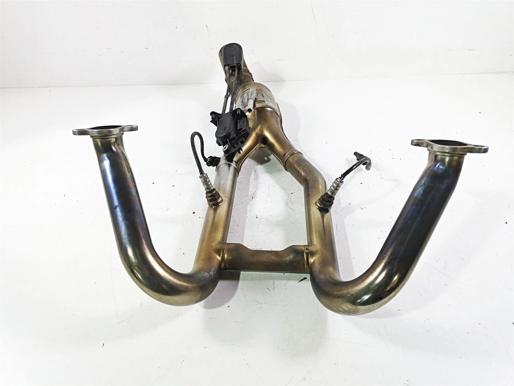 2014 BMW R1200 RT RTW K52 Oem Exhaust Header Manifold Pipe & Servo 18517712008 - Image 4