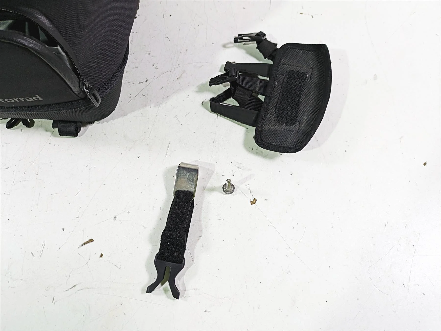 2014 BMW R1200 RT RTW K52 Oem Tank Bag Pouch & Mounts 77458543227 - Image 3