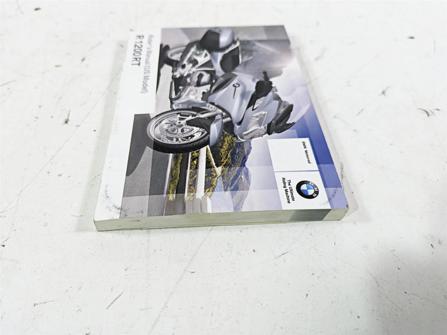 2014 BMW R1200 RT RTW K52 Owners Manual Book & Pouch Bag 01418543807 - Image 4