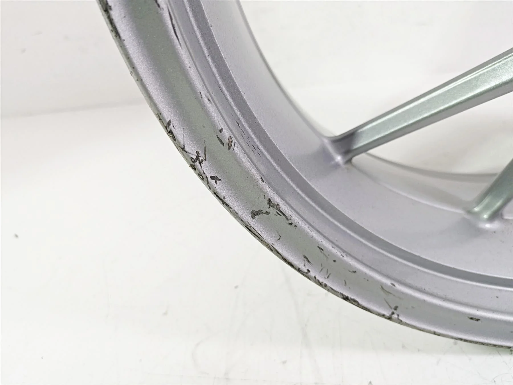 2014 BMW R1200 RT RTW K52 Straight  17x5.5 Rear Wheel Rim 36317727235 - Image 12
