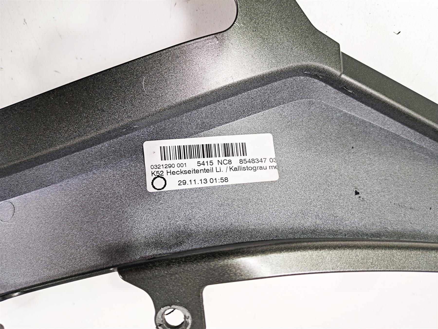 2014 BMW R1200 RT RTW K52 Tail Side Cover Fairing Set - Read 46638533567 - Image 10