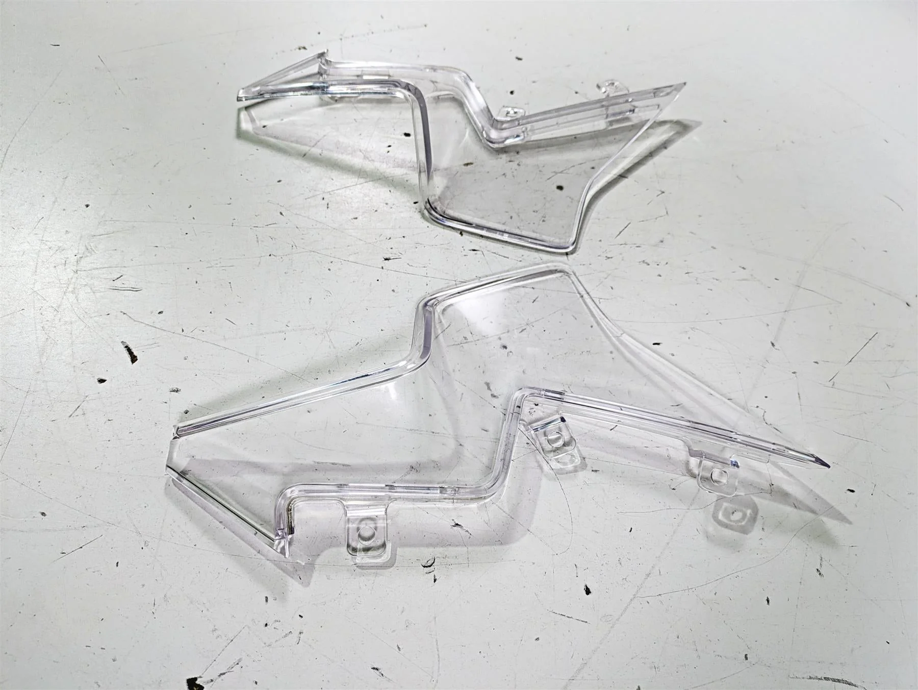 2014 BMW R1200 RT RTW K52 Wind Deflector Set -Read 46637728781 46637728782 - Image 3