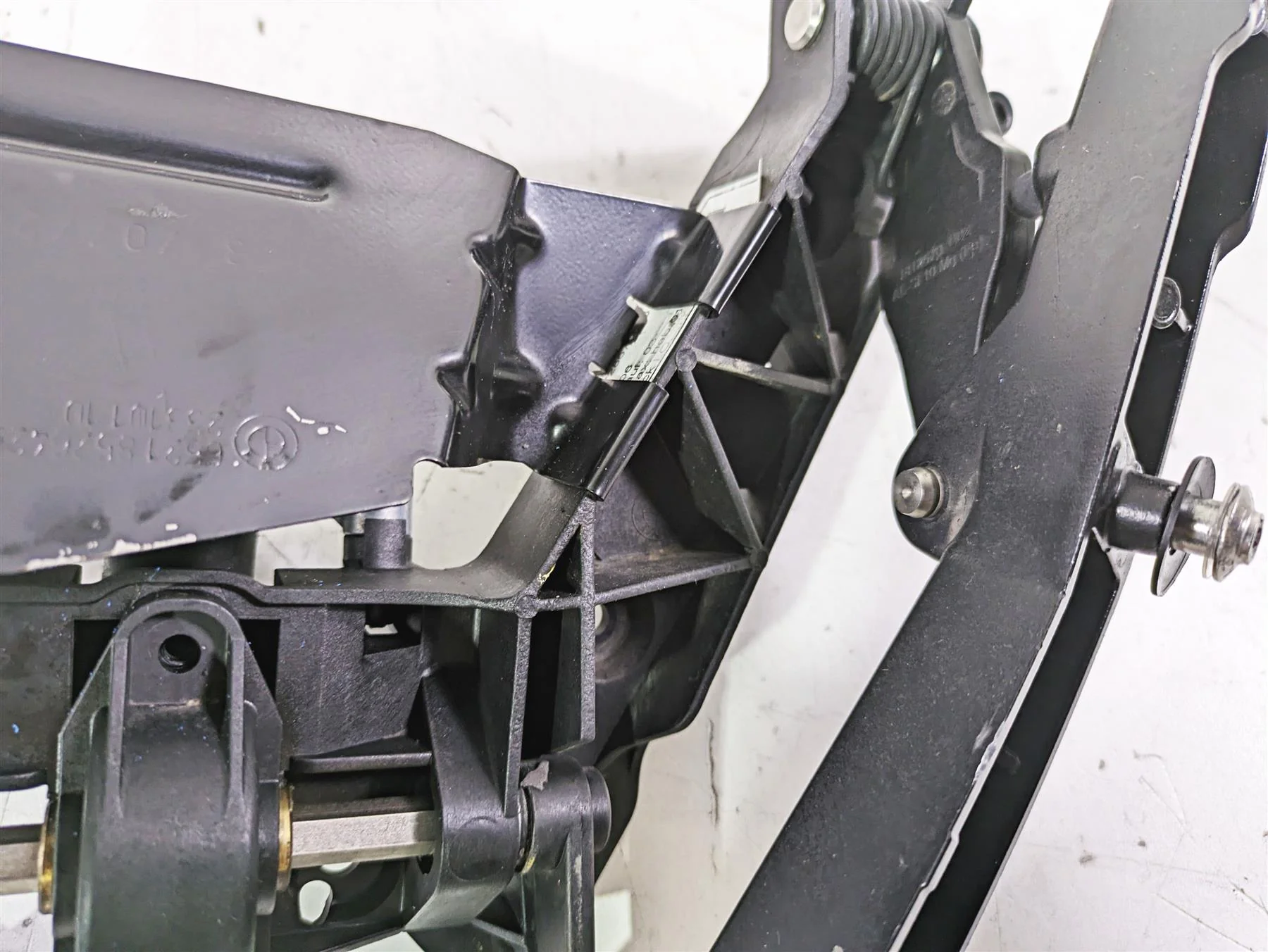 2014 BMW R1200 RT RTW K52 Windshield Adjuster & Motor 46637728676 55218526425 - Image 3