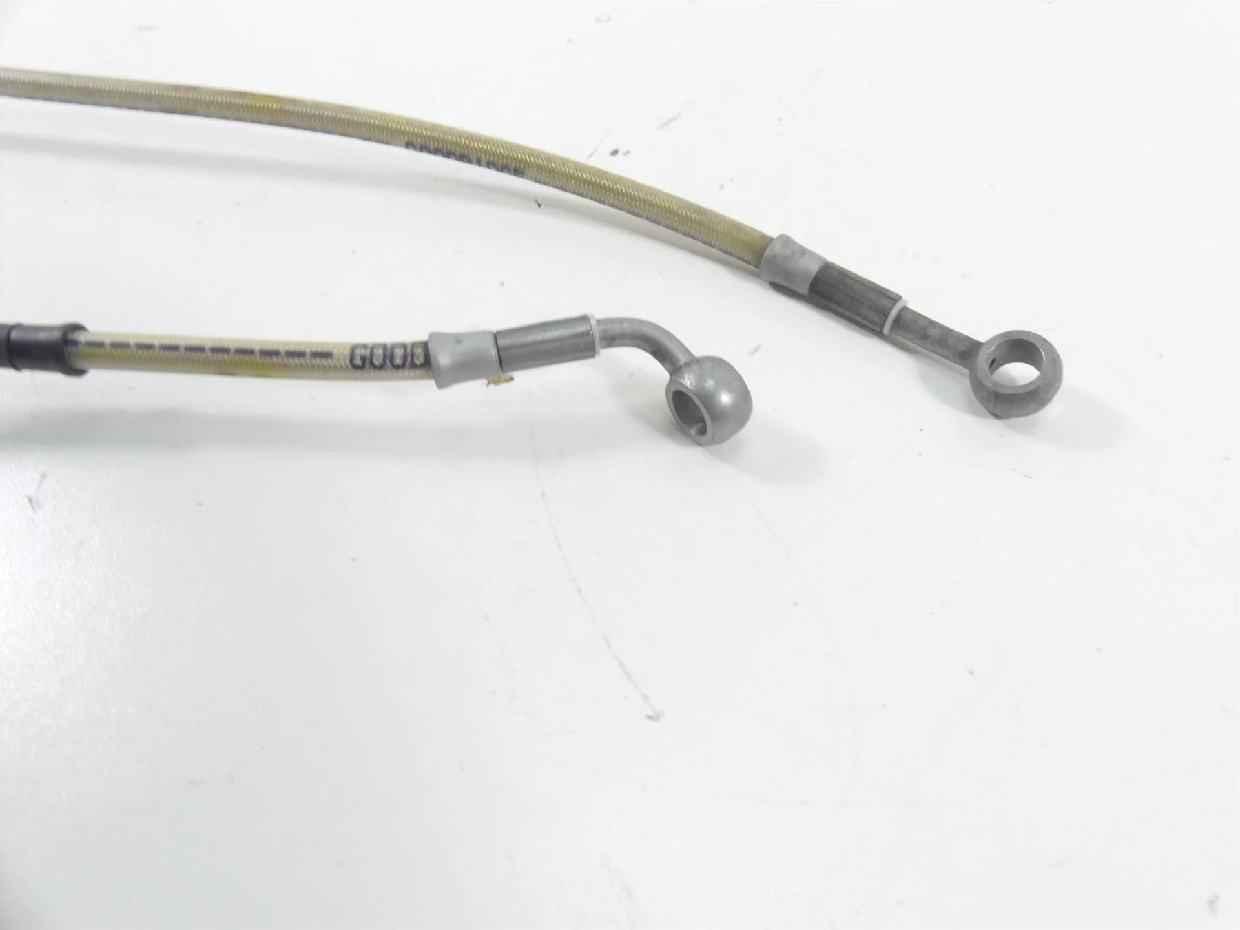 2014 BMW R1200GS K50 Front Abs Brake Line Hose Tube Set 34328526552 34328526553 - Image 3