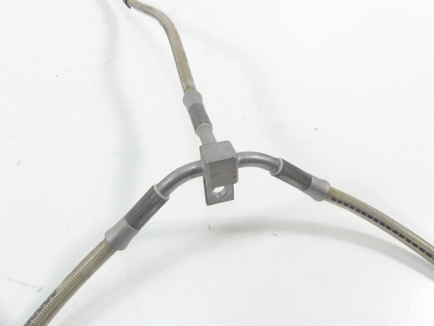 2014 BMW R1200GS K50 Front Abs Brake Line Hose Tube Set 34328526552 34328526553 - Image 6
