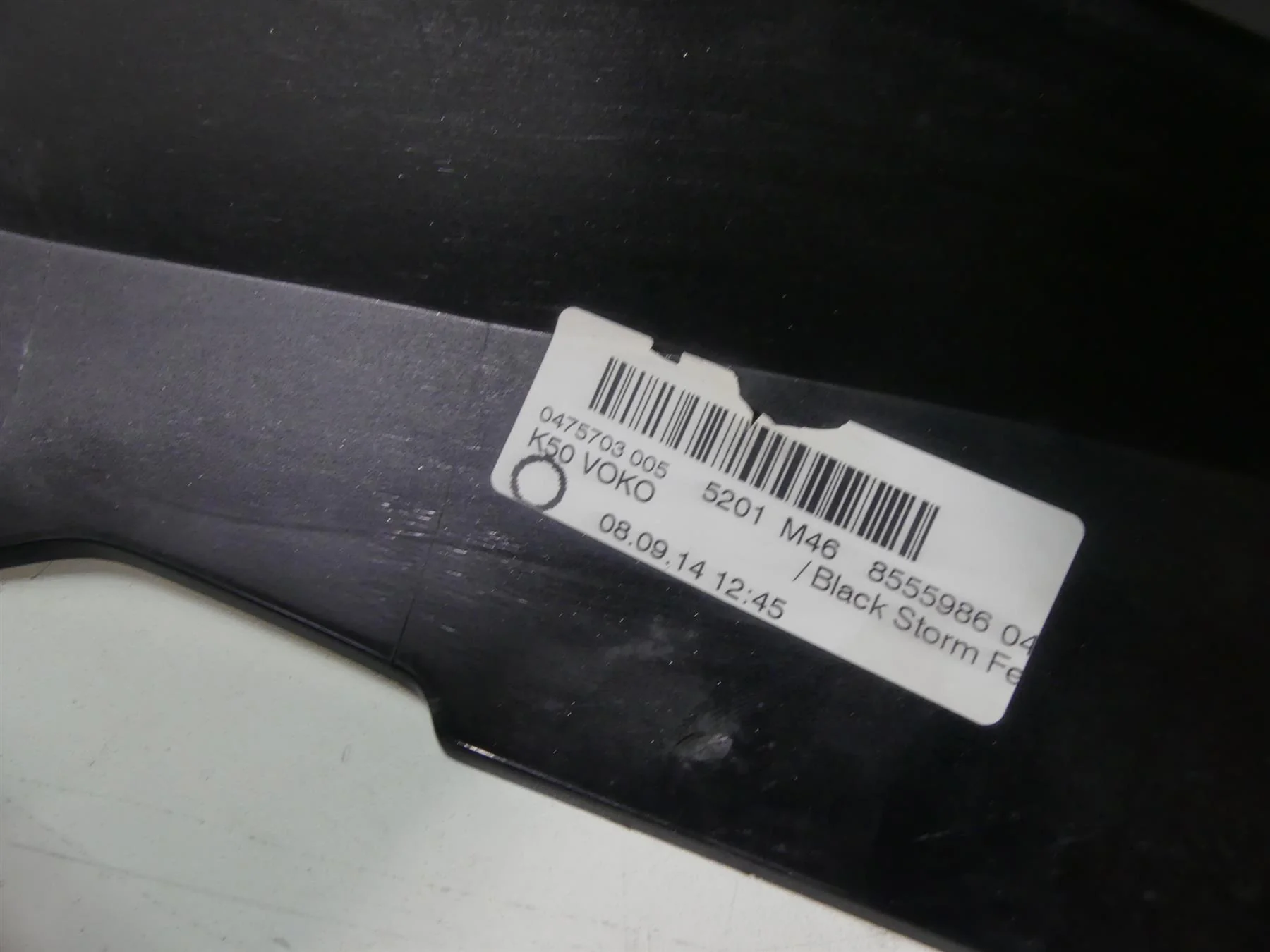 2014 BMW R1200GS K50 Front Upper Fender Tire Hugger Mud Guard 46618531003 - Image 9
