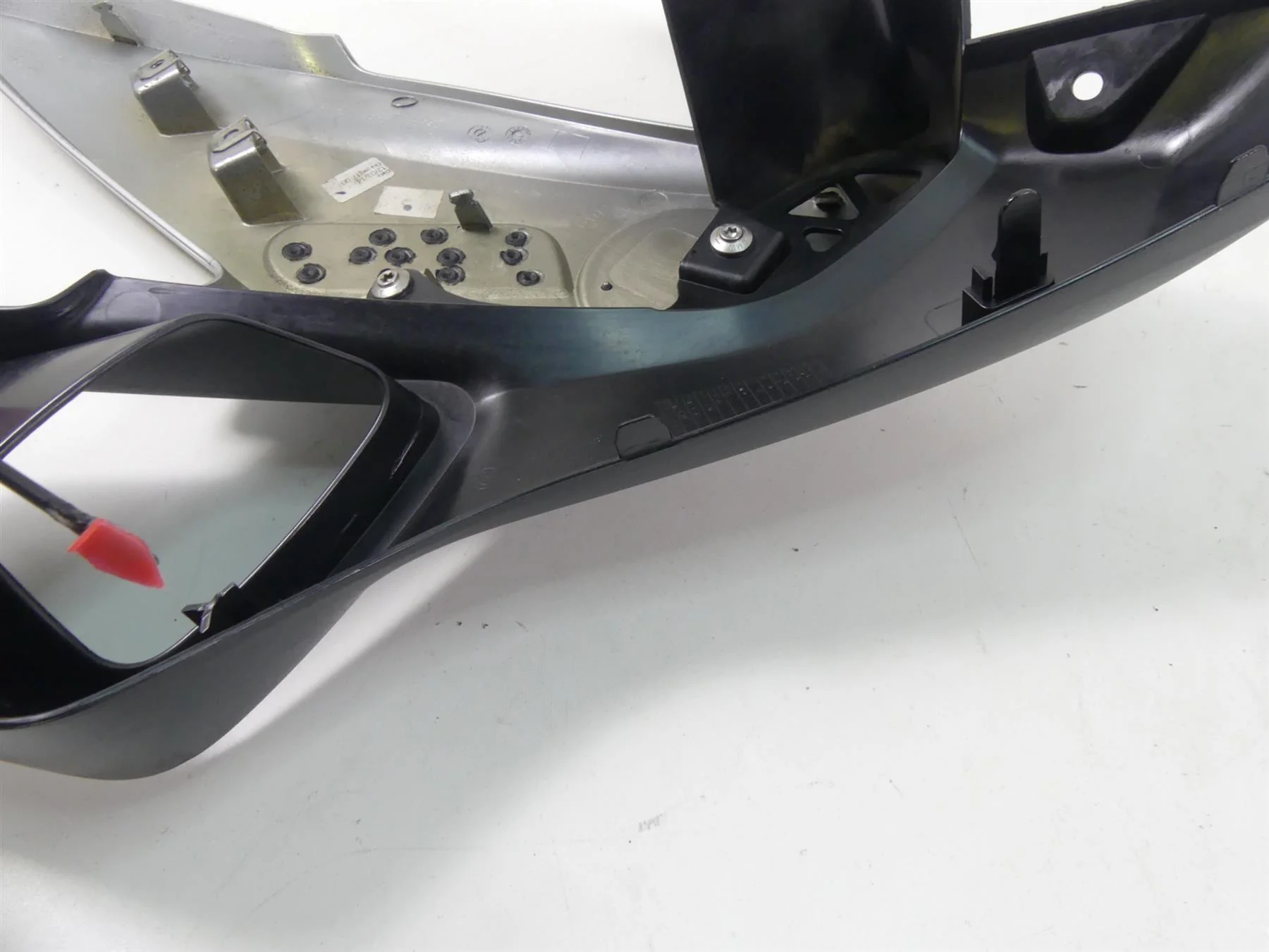2014 BMW R1200GS K50 Left Side Snorkel Cover Fairing + Emblem - Read 46638533659 - Image 10