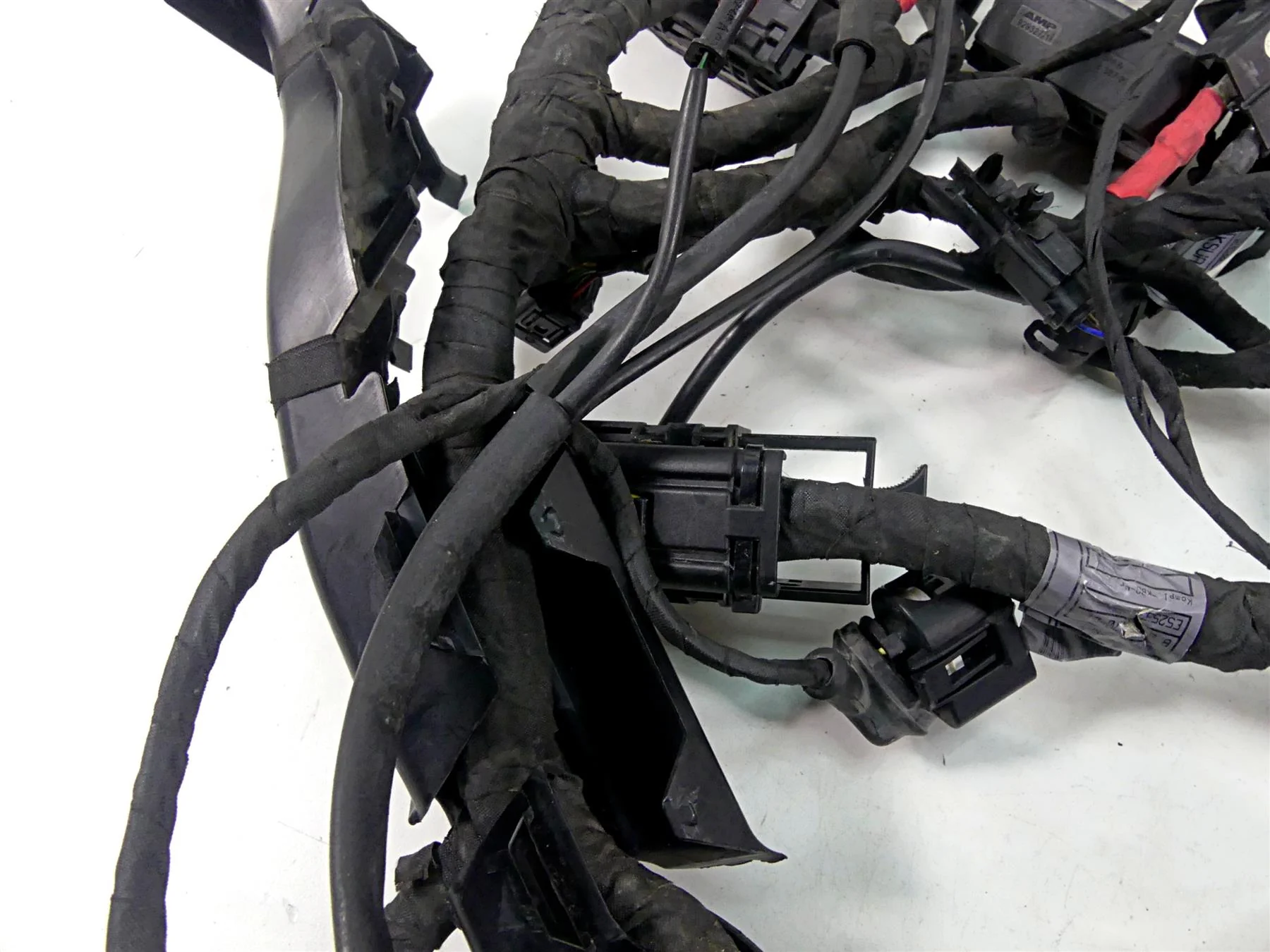 2014 BMW R1200GS K50 Main & Engine Wiring Harness Abs Esa Heat 61118549371 - Image 10