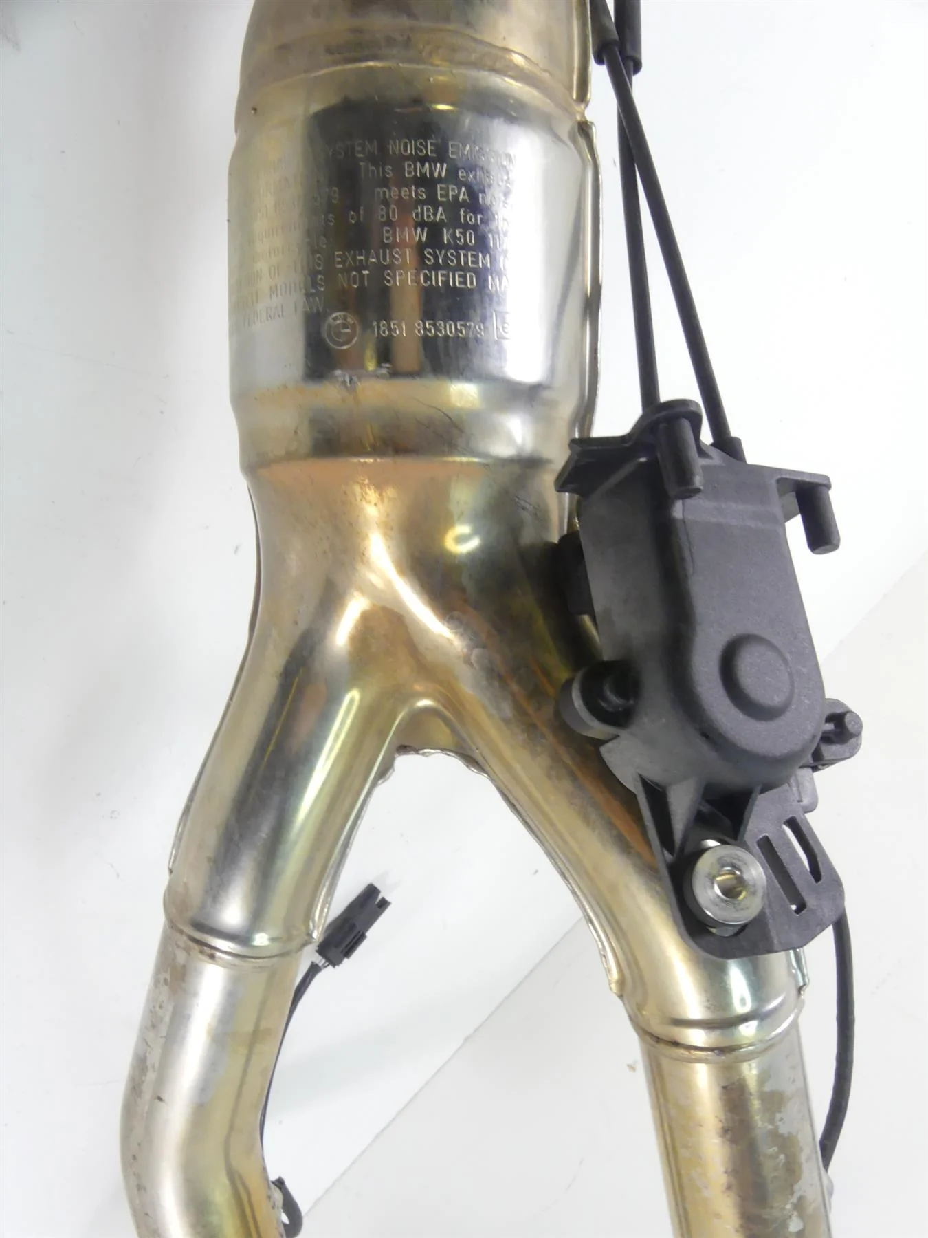 2014 BMW R1200GS K50 Oem Exhaust Header Manifold Pipe + Servo Valve 18518530579 - Image 10