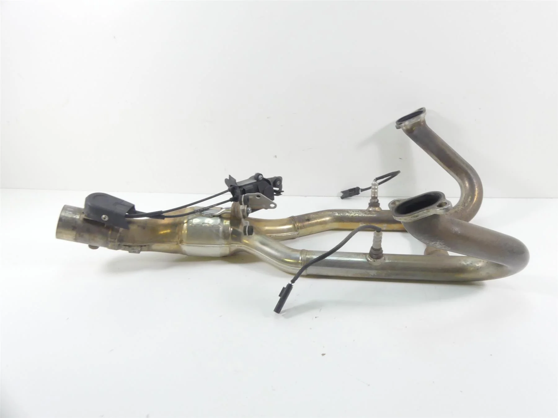 2014 BMW R1200GS K50 Oem Exhaust Header Manifold Pipe + Servo Valve 18518530579 - Image 3