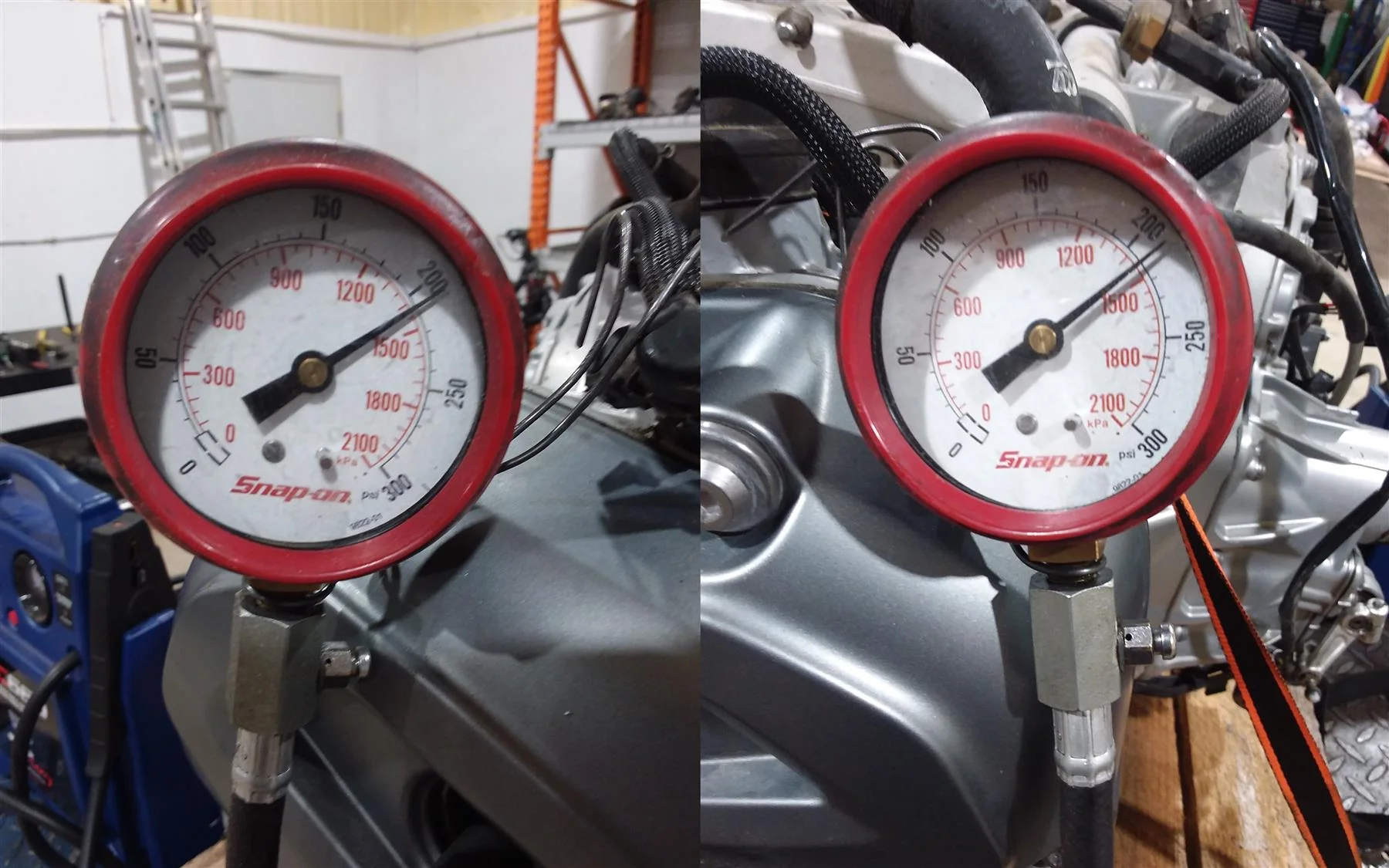 2014 BMW R1200GS K50 Running Engine Motor 16K + Trailing Arm - Video 11008389099 - Image 2