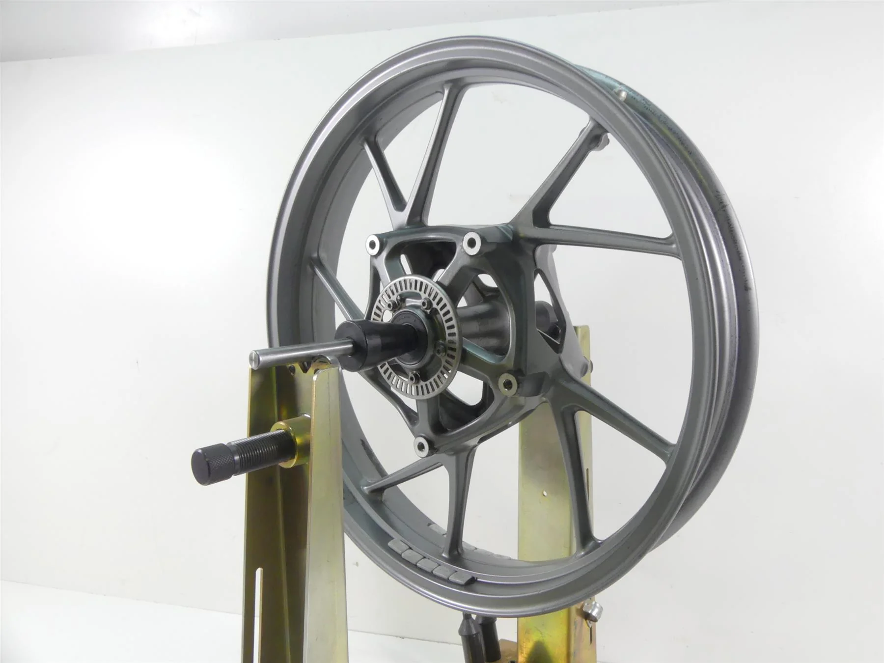 2014 BMW R1200GS K50 Straight Front Cast Wheel Rim 19x3 - Read 36318534804 - Image 2