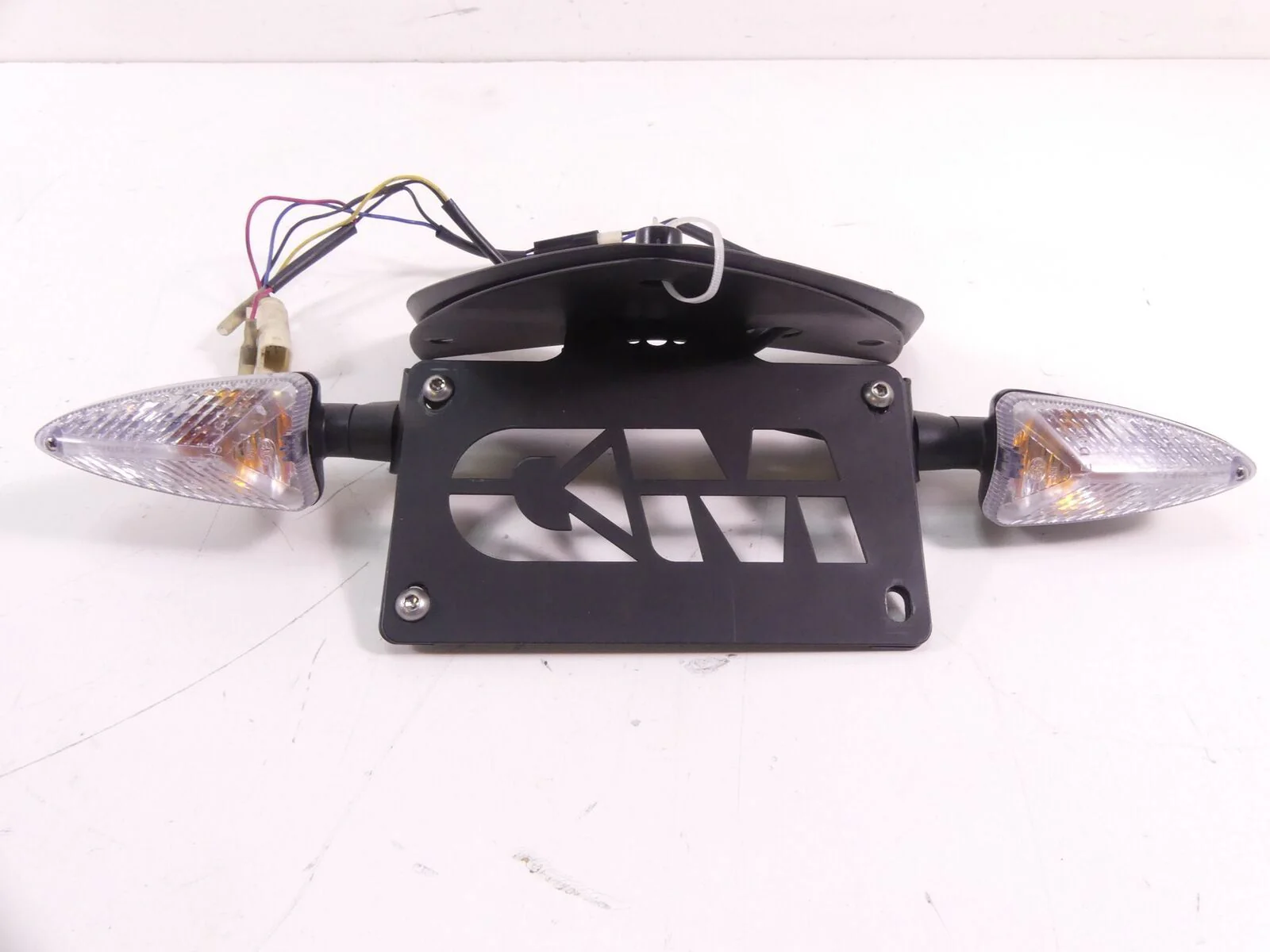 2014 BMW S1000RR K42 HP4 Fender Eliminator Rear Blinker License Plate Holder