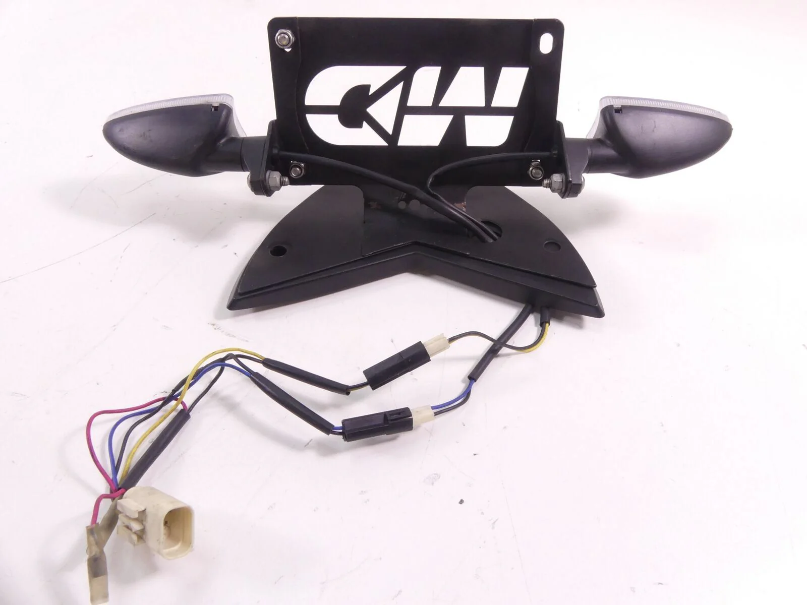 2014 BMW S1000RR K42 HP4 Fender Eliminator Rear Blinker License Plate Holder - Image 5