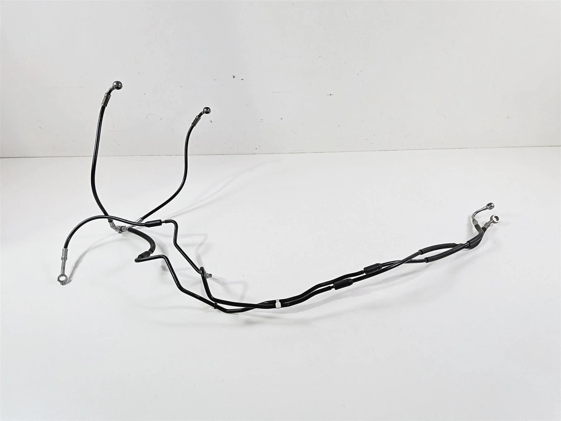 2014 BMW S1000RR K46 Front Abs Brake Line Hose Set 34327726114 34328525608 - Image 6