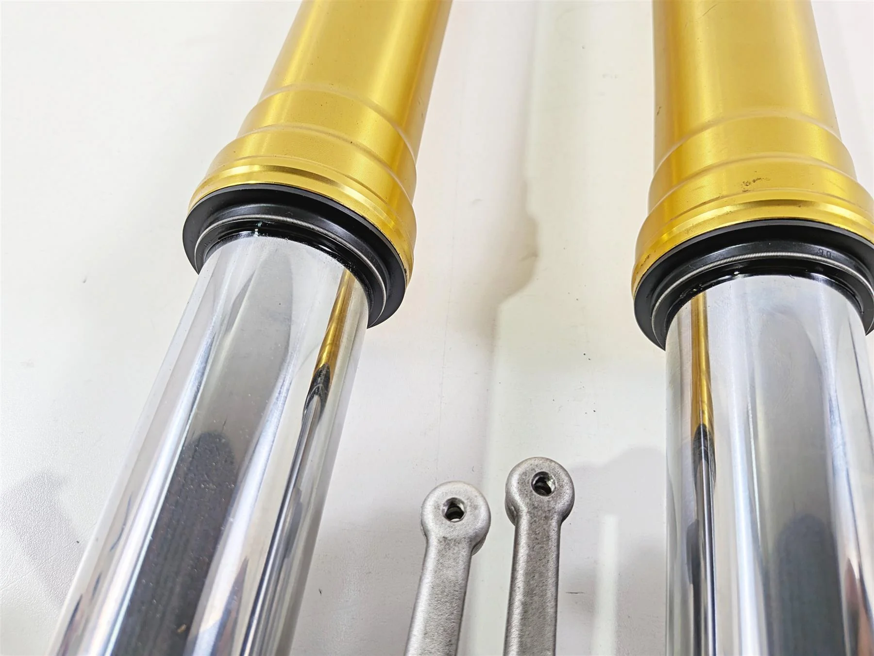 2014 BMW S1000RR K46 Front Fork Leg Set Straight No Leak 31427729171 31427729172 - Image 9