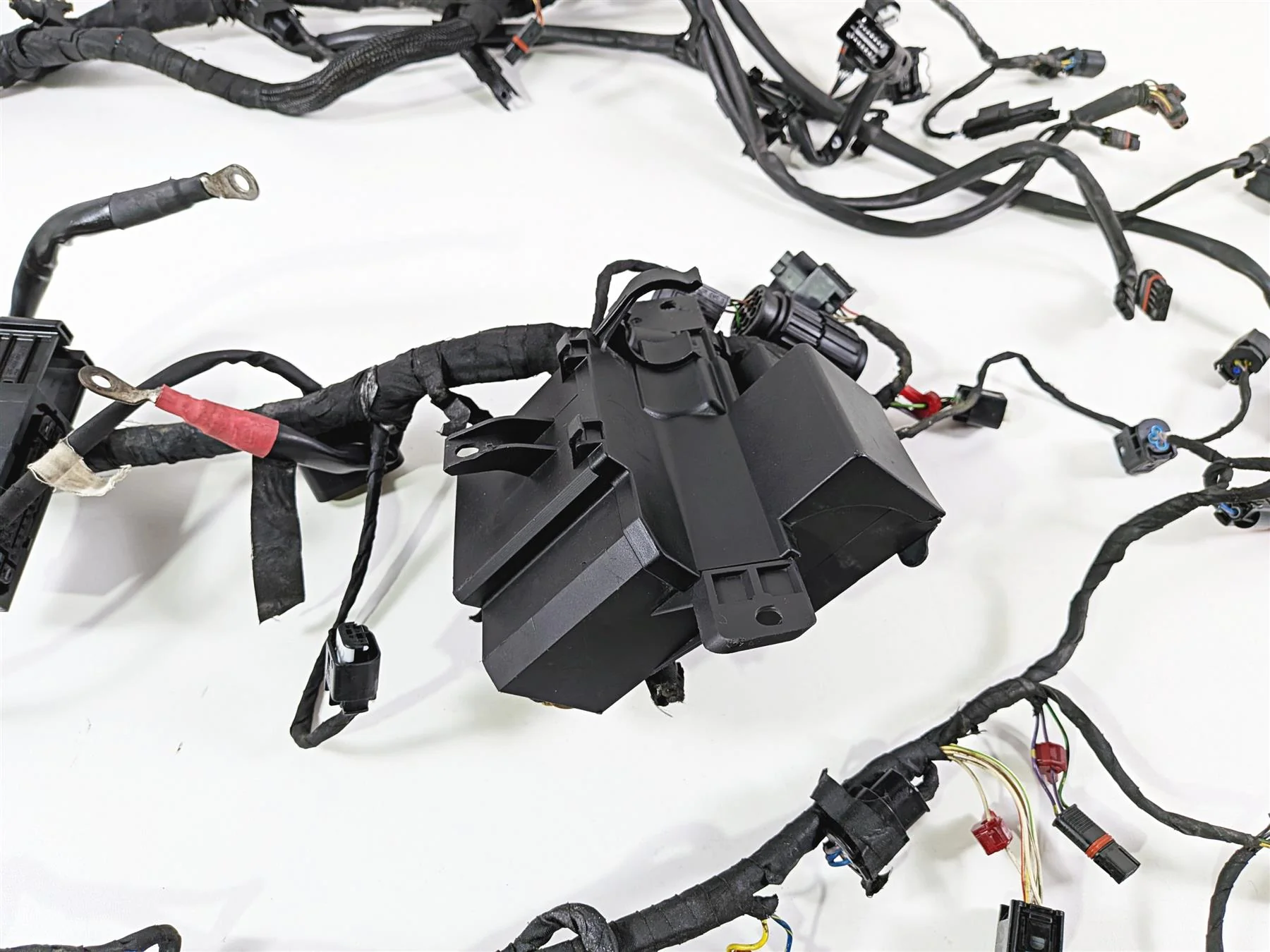 2014 BMW S1000RR K46 Main & Engine Wiring Harness Loom - No Cuts 61118553925 - Image 4