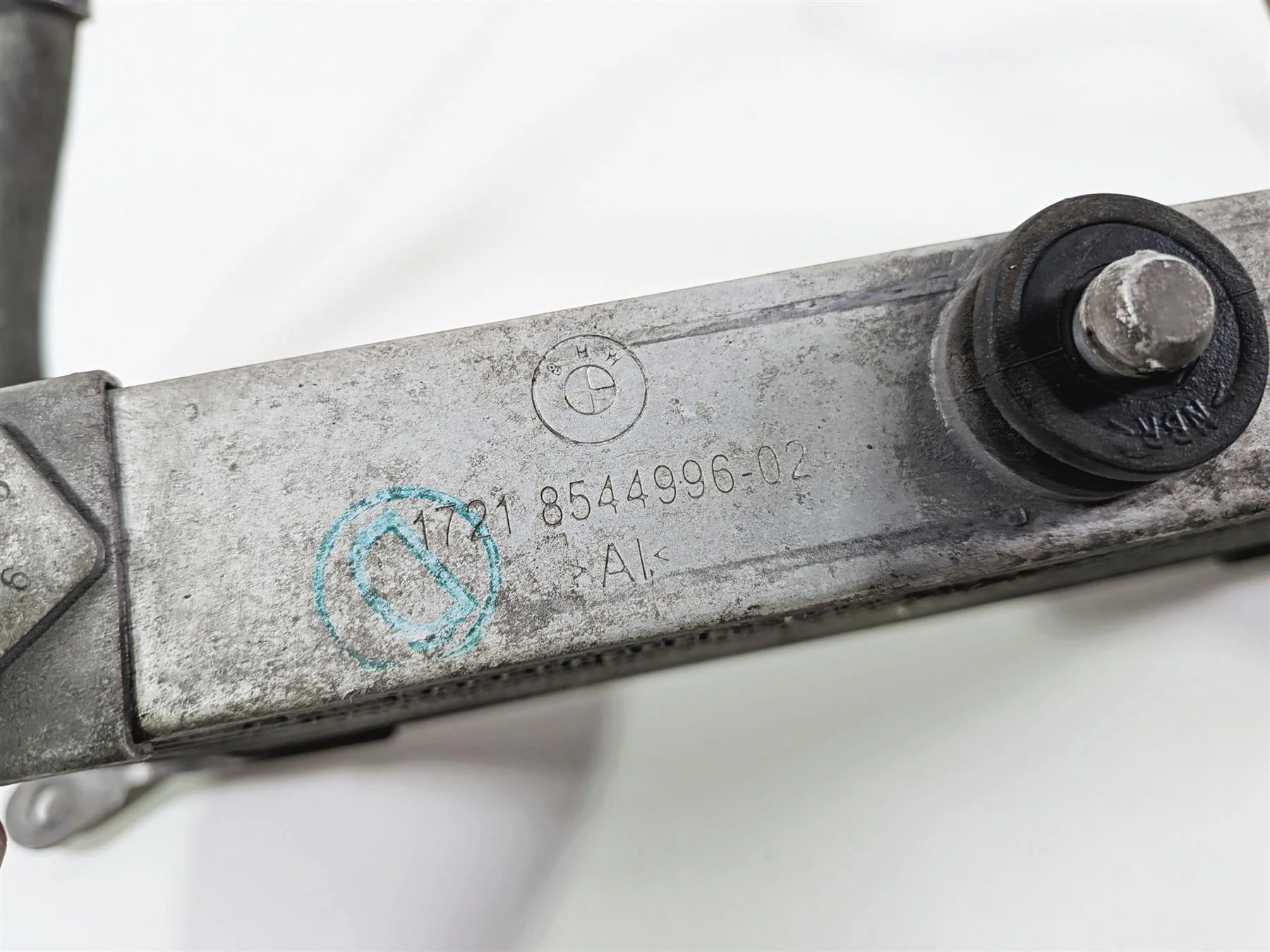2014 BMW S1000RR K46 Oil Cooler & Lines - No Leaks 17218544996 17218545633 - Image 10