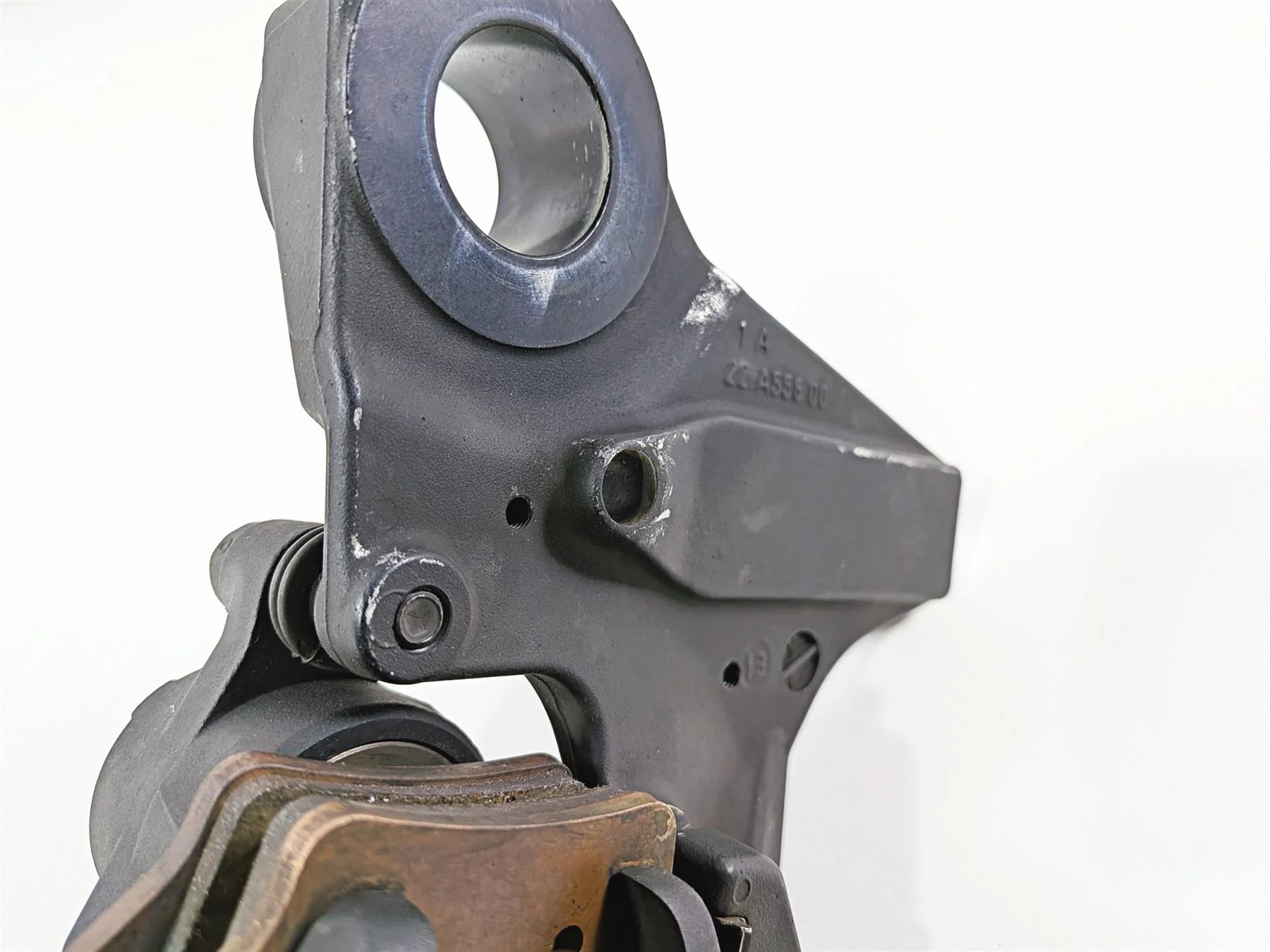 2014 BMW S1000RR K46 Rear Black Brembo Brake Caliper & Bracket 34217718562 - Image 11