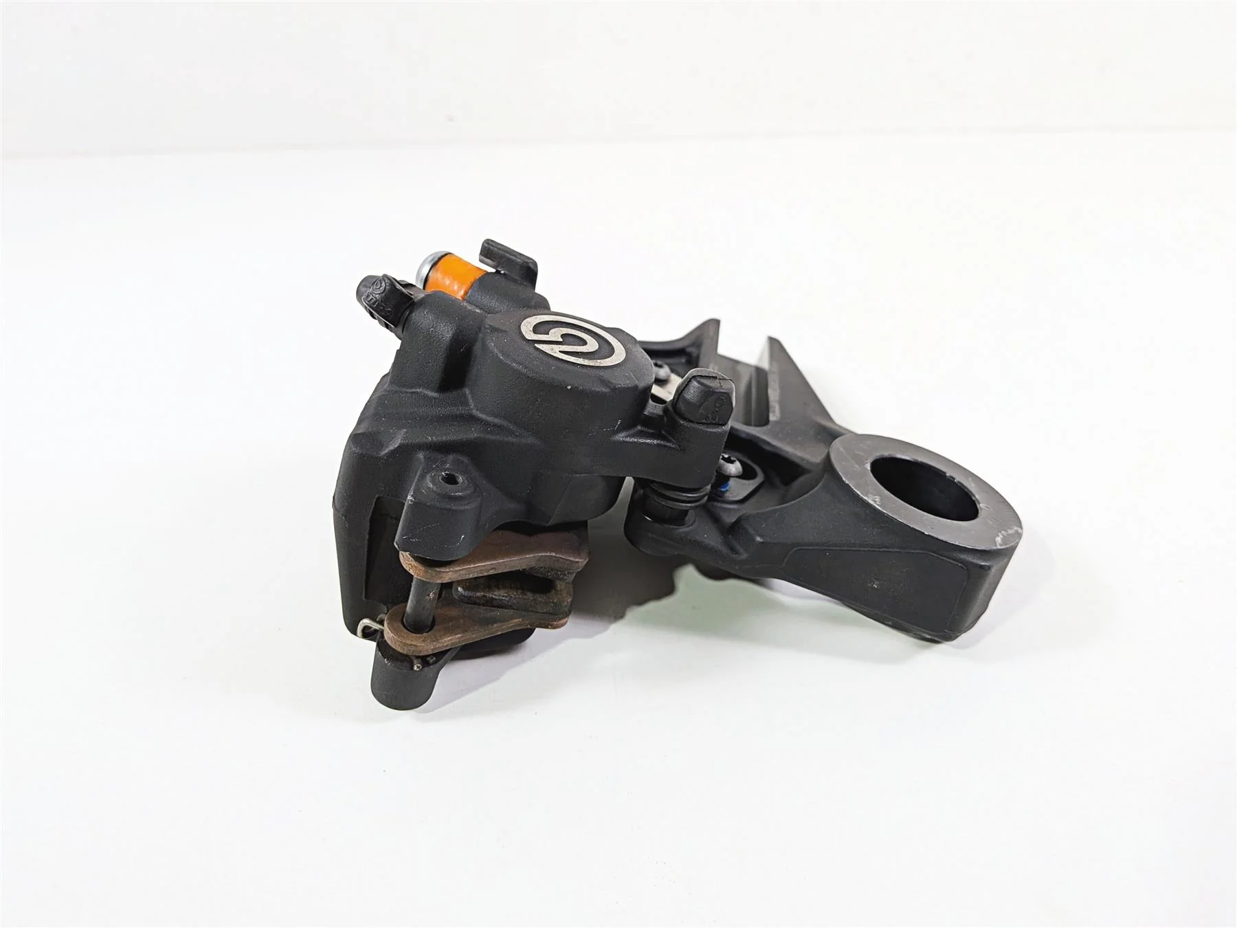 2014 BMW S1000RR K46 Rear Black Brembo Brake Caliper & Bracket 34217718562 - Image 4