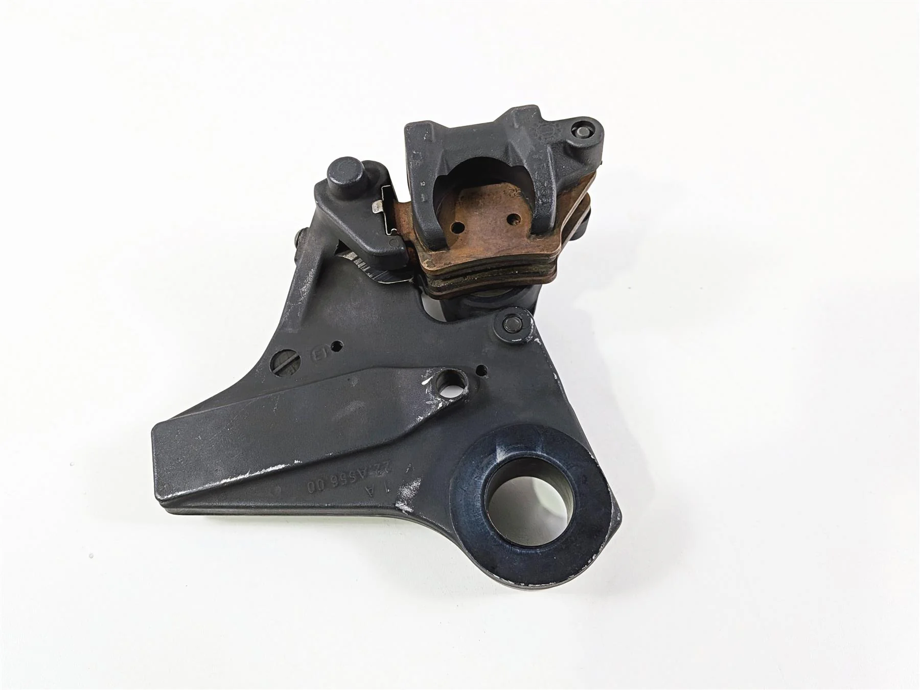 2014 BMW S1000RR K46 Rear Black Brembo Brake Caliper & Bracket 34217718562 - Image 7