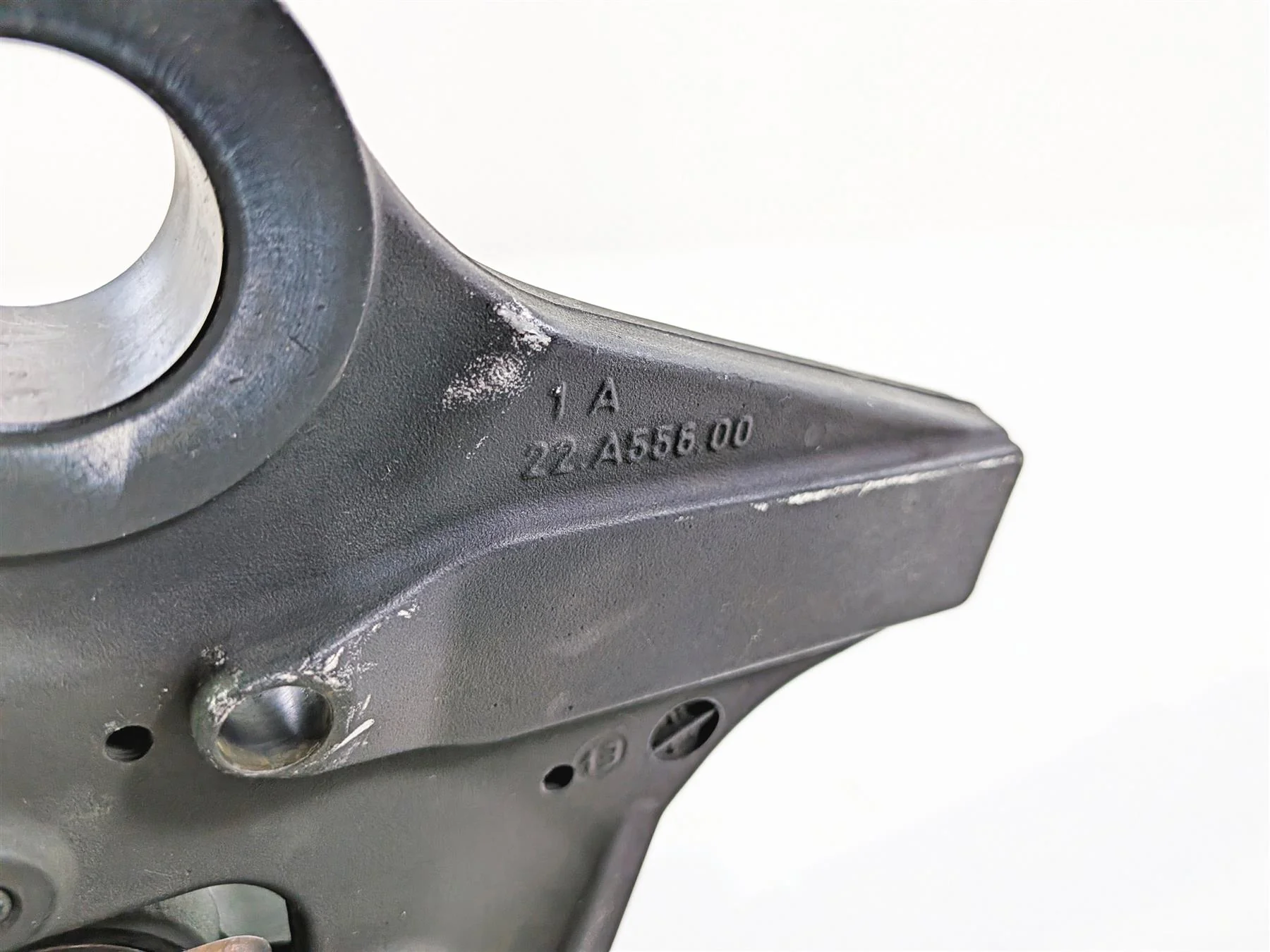 2014 BMW S1000RR K46 Rear Black Brembo Brake Caliper & Bracket 34217718562 - Image 9