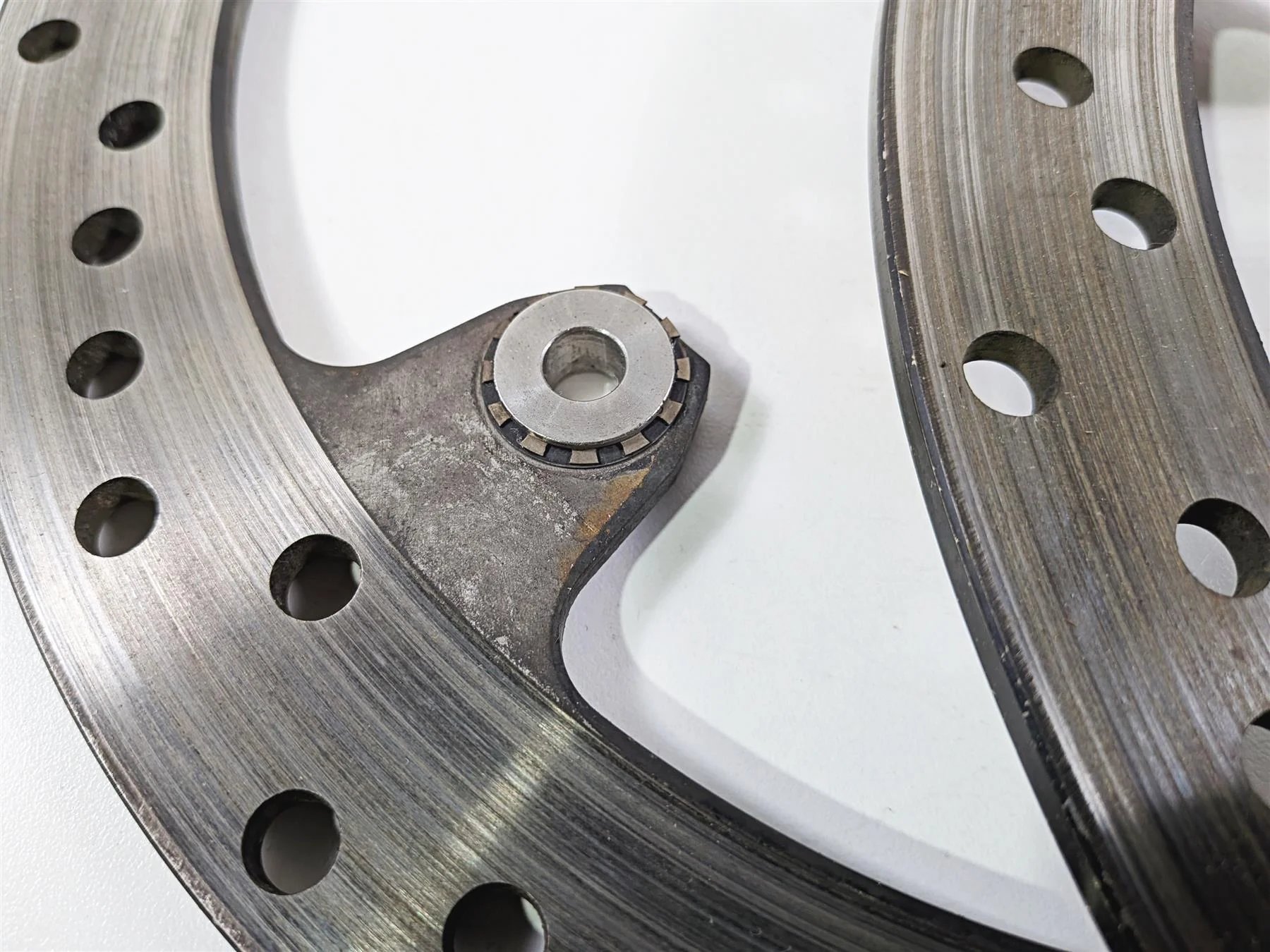 2014 BMW S1000RR K46 Straight Front Brake Rotor Disc Set 320mm 34117723493 - Image 11