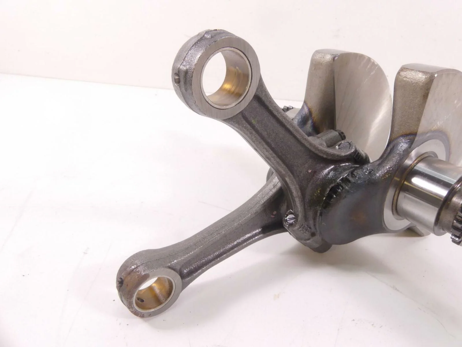 2014 Can-Am Maverick 1000R STD Crankshaft Crank Shaft Piston Rods 420219736 - Image 9