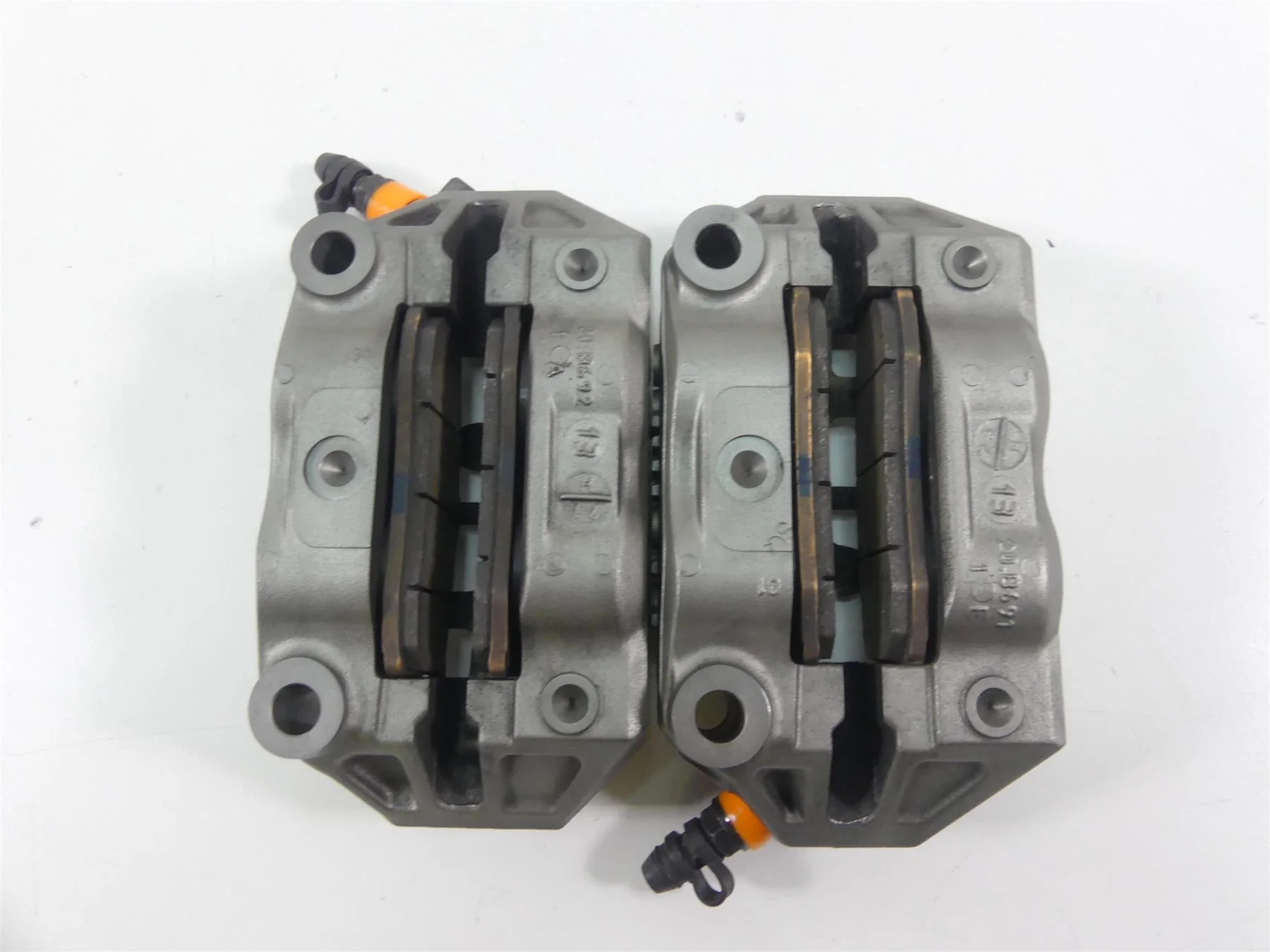 2014 Ducati Hypermotard 821 SP Front Brembo Brake Caliper 61041291C 61041301C - Image 6