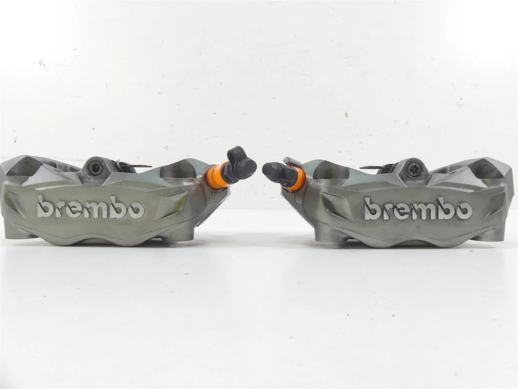 2014 Ducati Hypermotard 821 SP Front Brembo Brake Caliper 61041291C 61041301C - Image 9