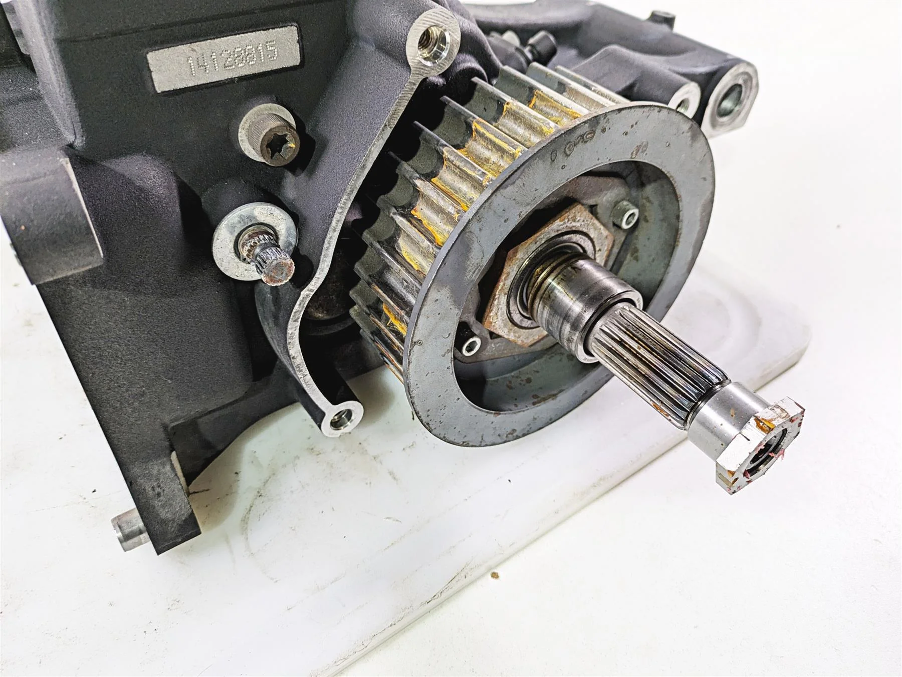2014 Harley FLS Softail Slim 6-Speed Transmission Gear Box 41k 33012-10A - Image 10