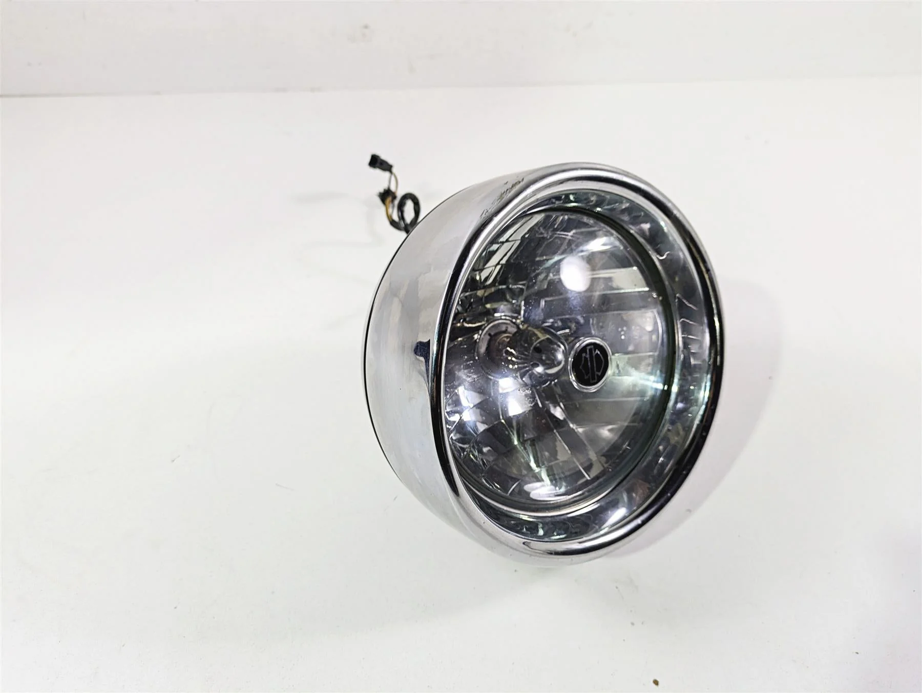 2014 Harley FLS Softail Slim 7" Headlight Head Light & Bracket - Read 68342-05A - Image 12
