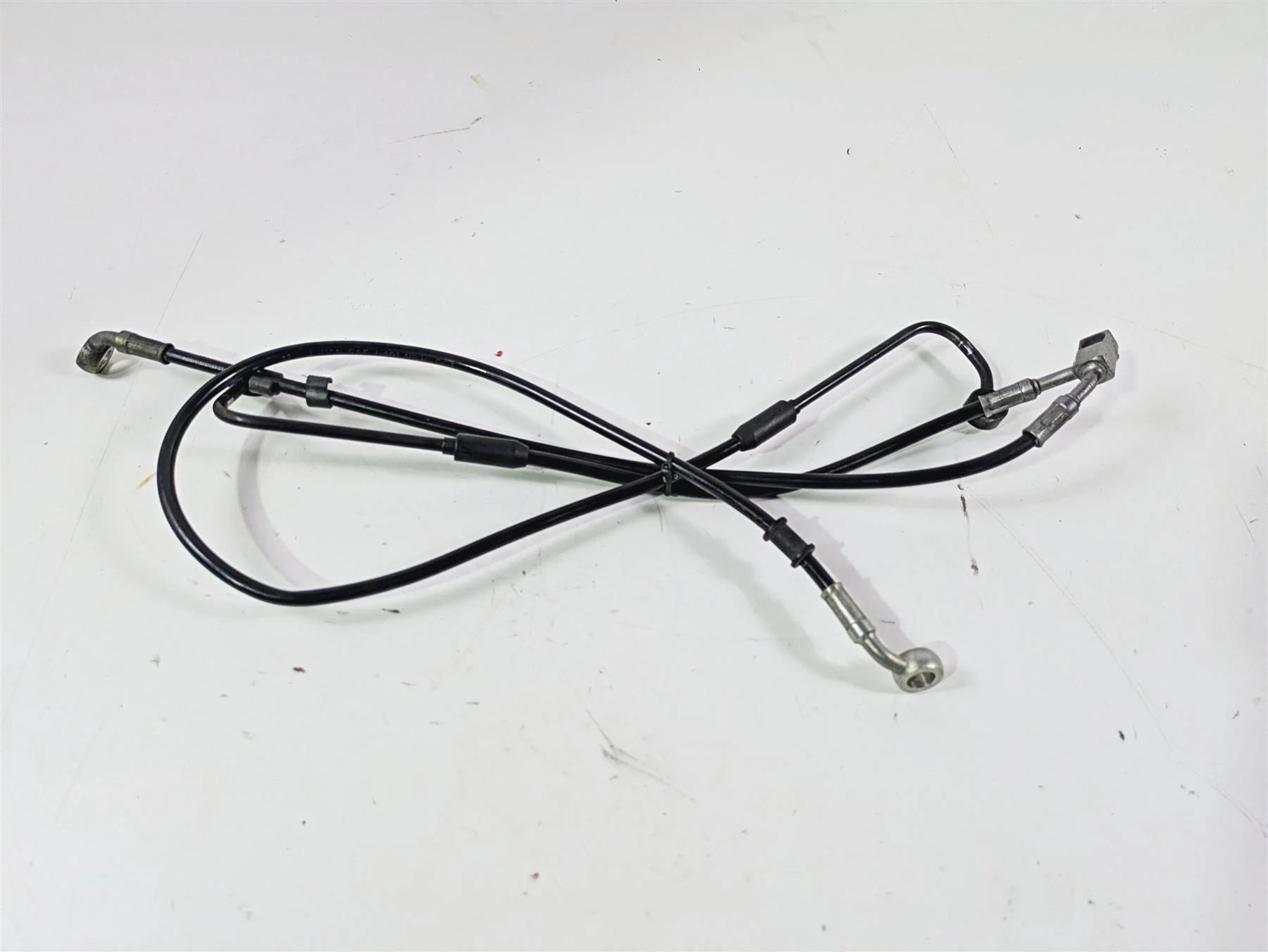 2014 Harley FLS Softail Slim Abs Front Brake Line Hose Set 45829-11