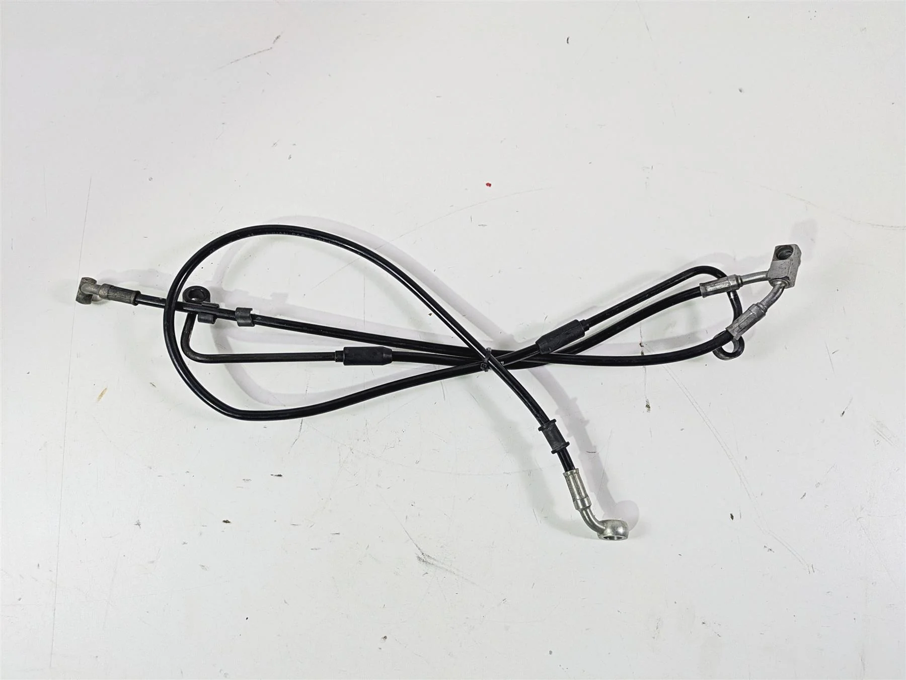 2014 Harley FLS Softail Slim Abs Front Brake Line Hose Set 45829-11 - Image 5