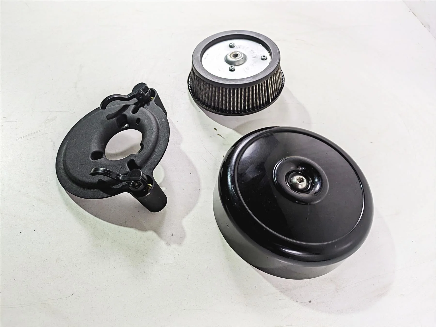 2014 Harley FLS Softail Slim Air Cleaner Breather Filter 29442-99E 29478-05A - Image 3